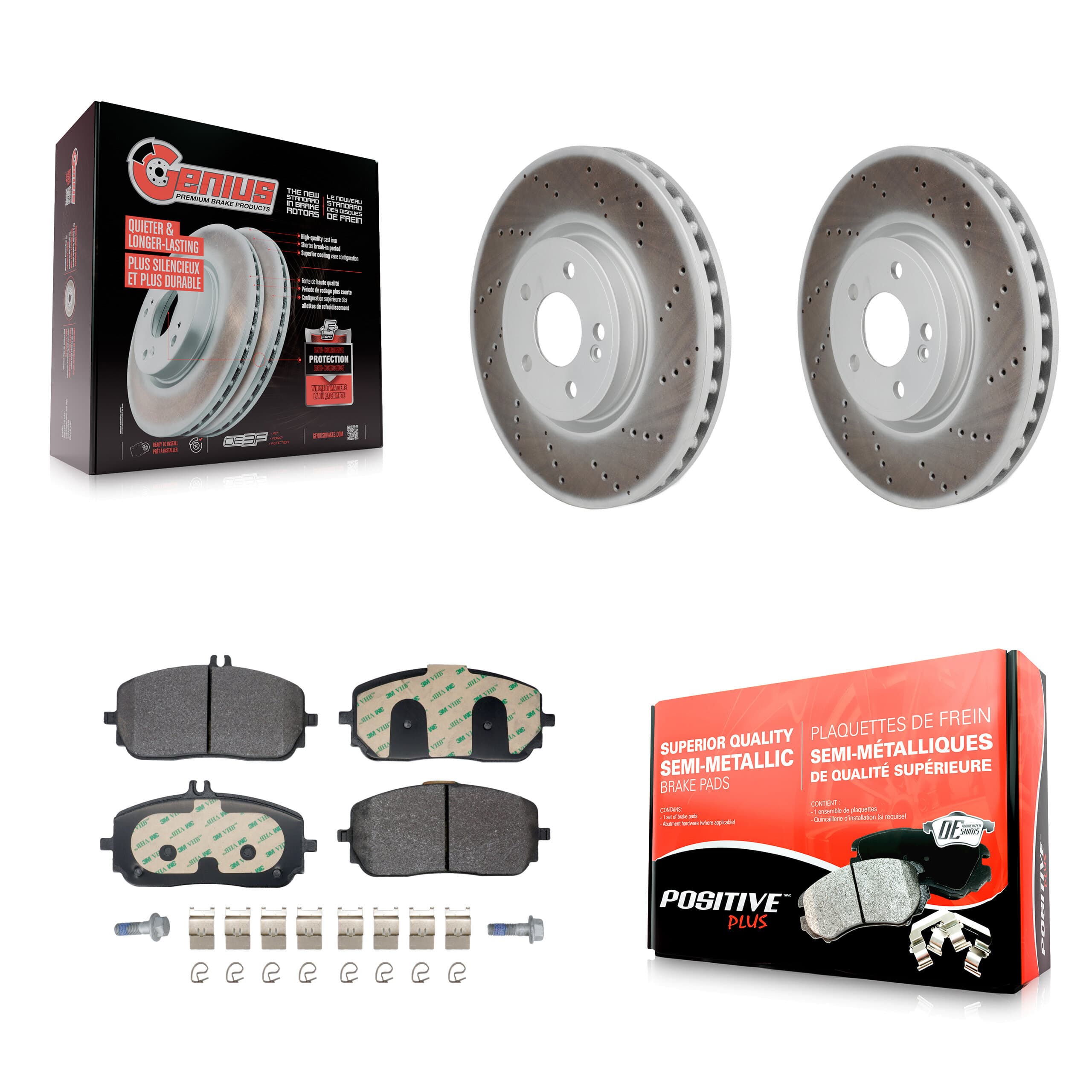 Transit Auto - KGF-103246 - Front Disc Brake Kits image 1