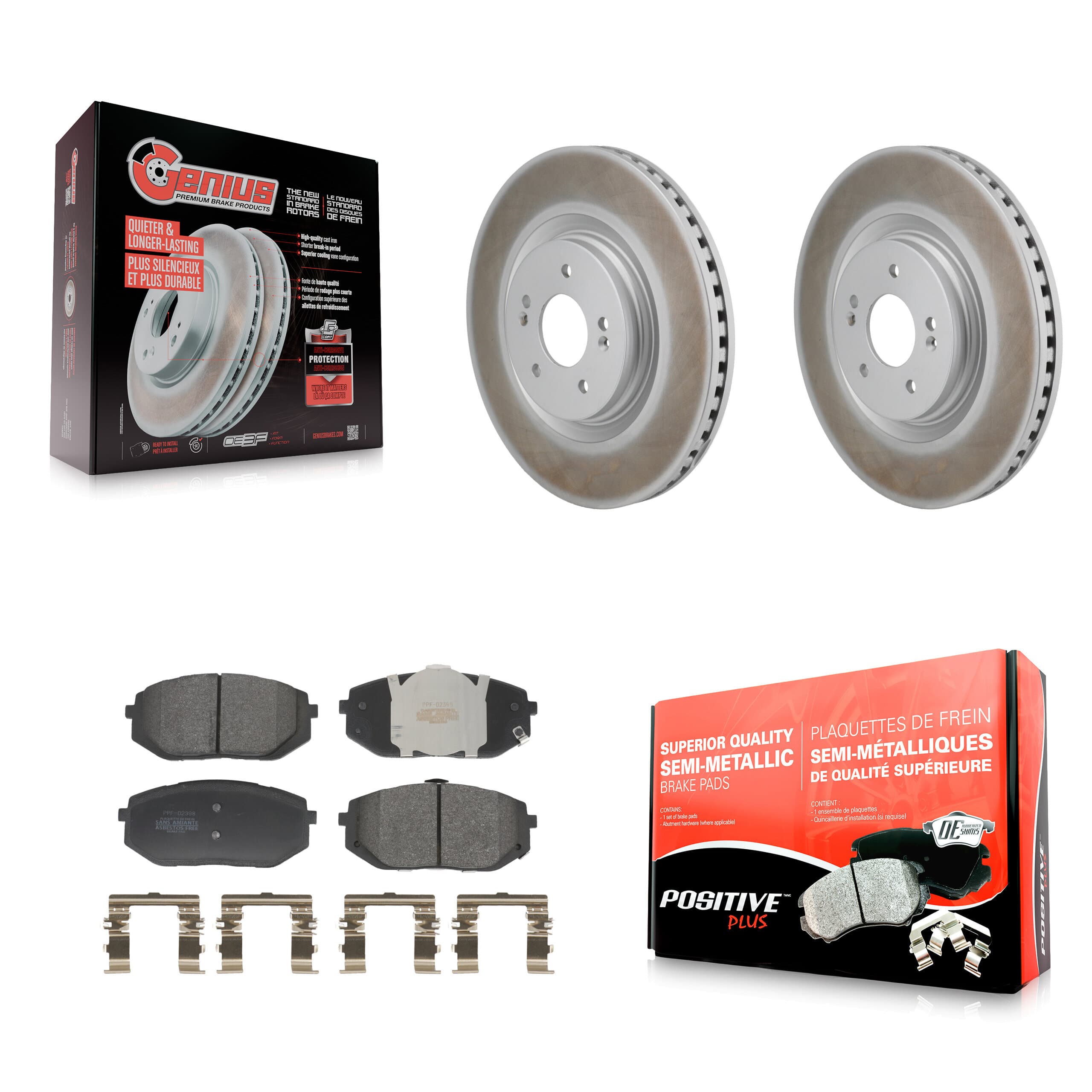 Transit Auto - KGF-103250 - Front Disc Brake Kits image 1