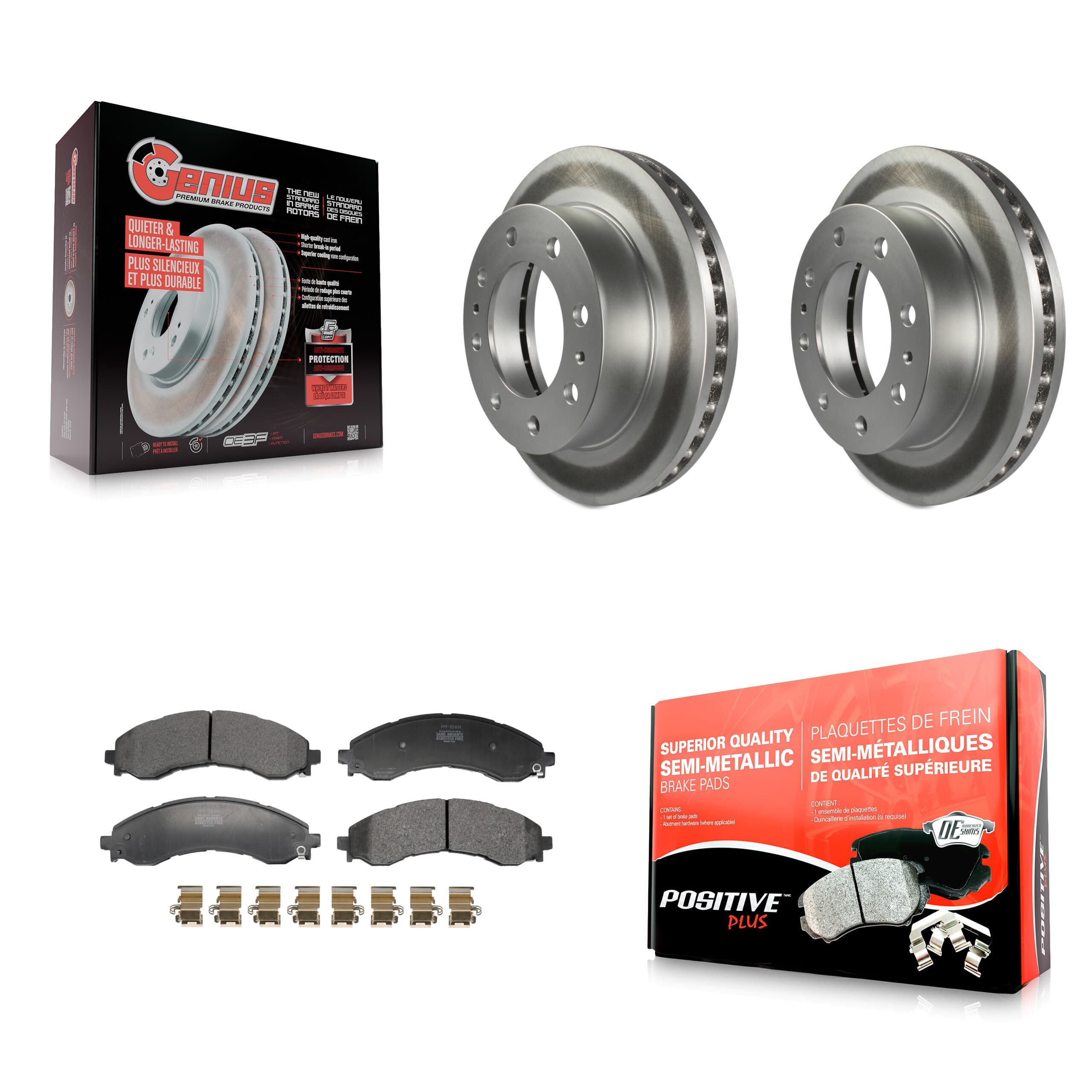 Transit Auto - KGF-103258 - Front Disc Brake Kits image 1