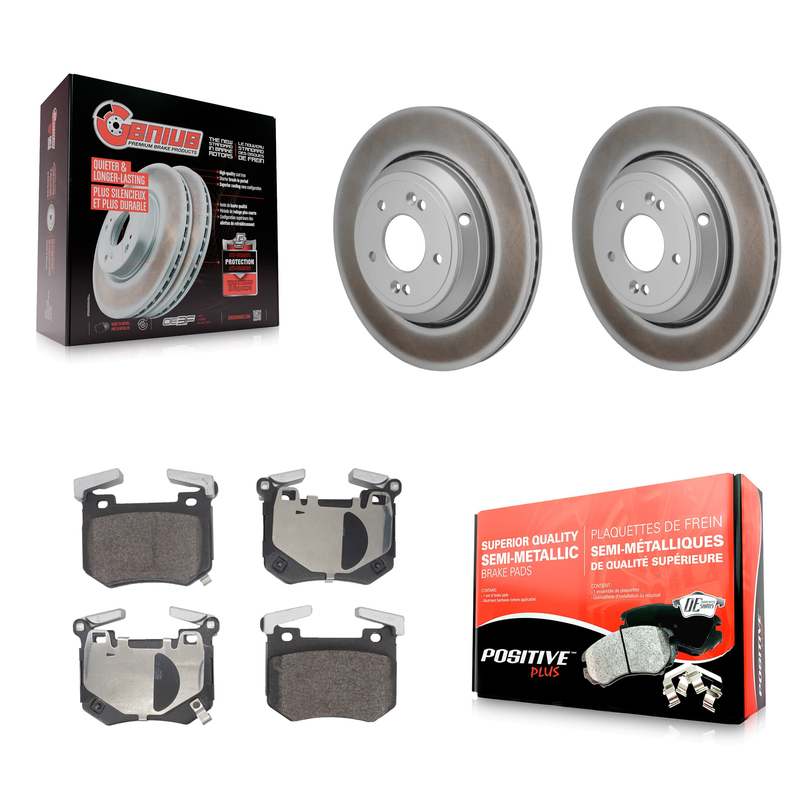 Transit Auto - KGF-103276 - Rear Disc Brake Kits image 1