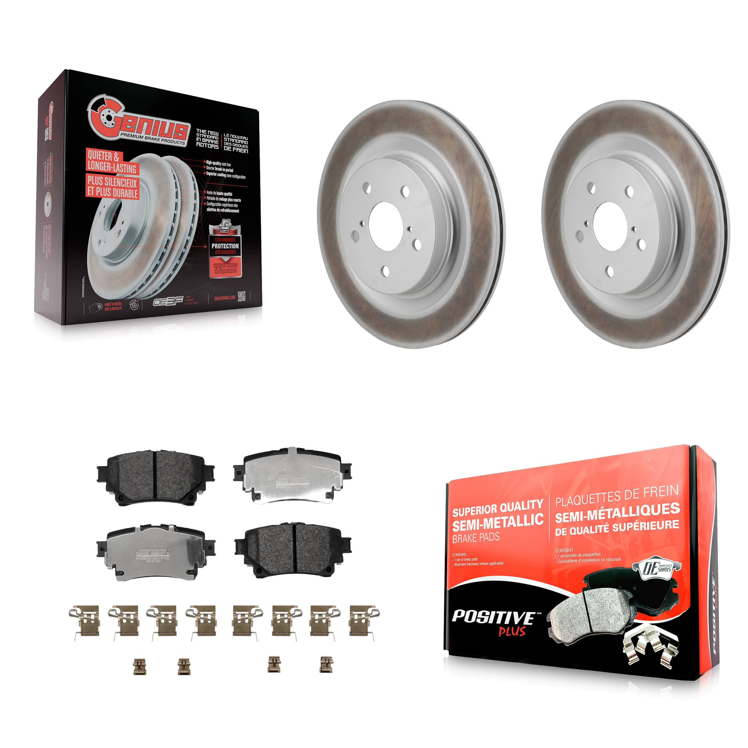 Transit Auto - KGF-103279 - Rear Disc Brake Kits image 1