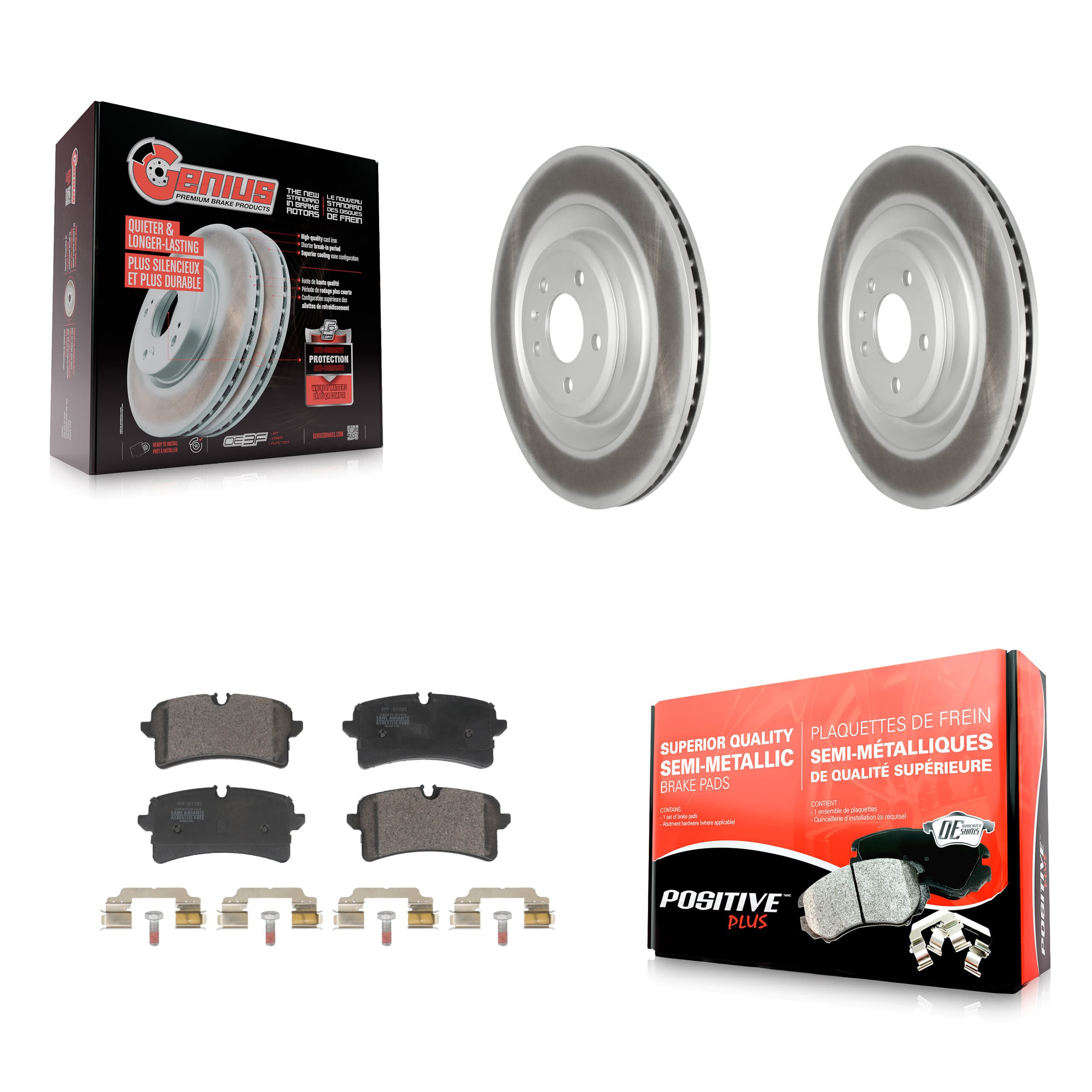 Transit Auto - KGF-103289 - Rear Disc Brake Kits image 1