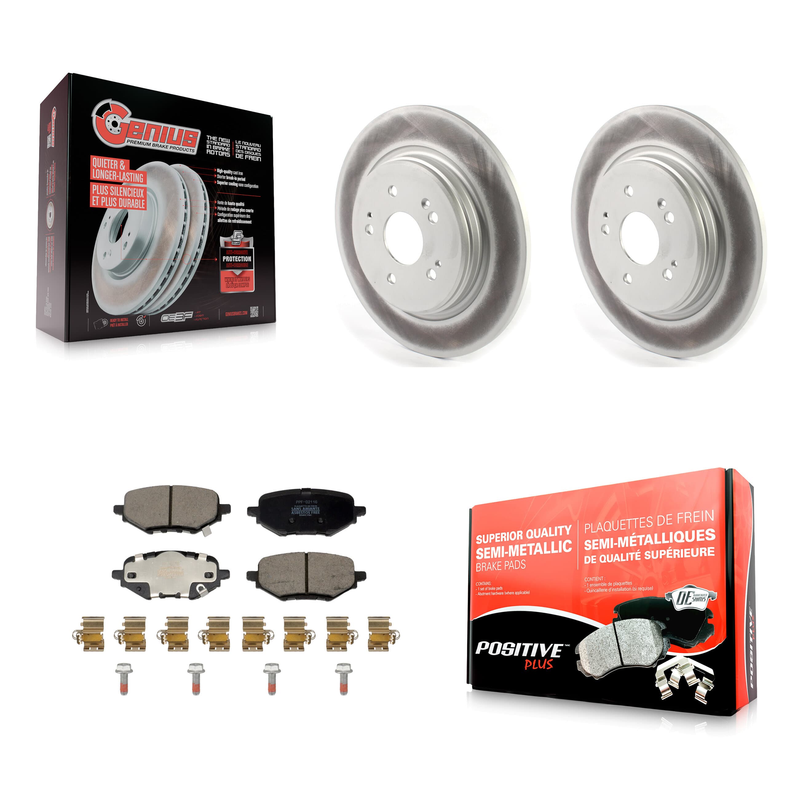 Transit Auto - KGF-103305 - Rear Disc Brake Kits image 1