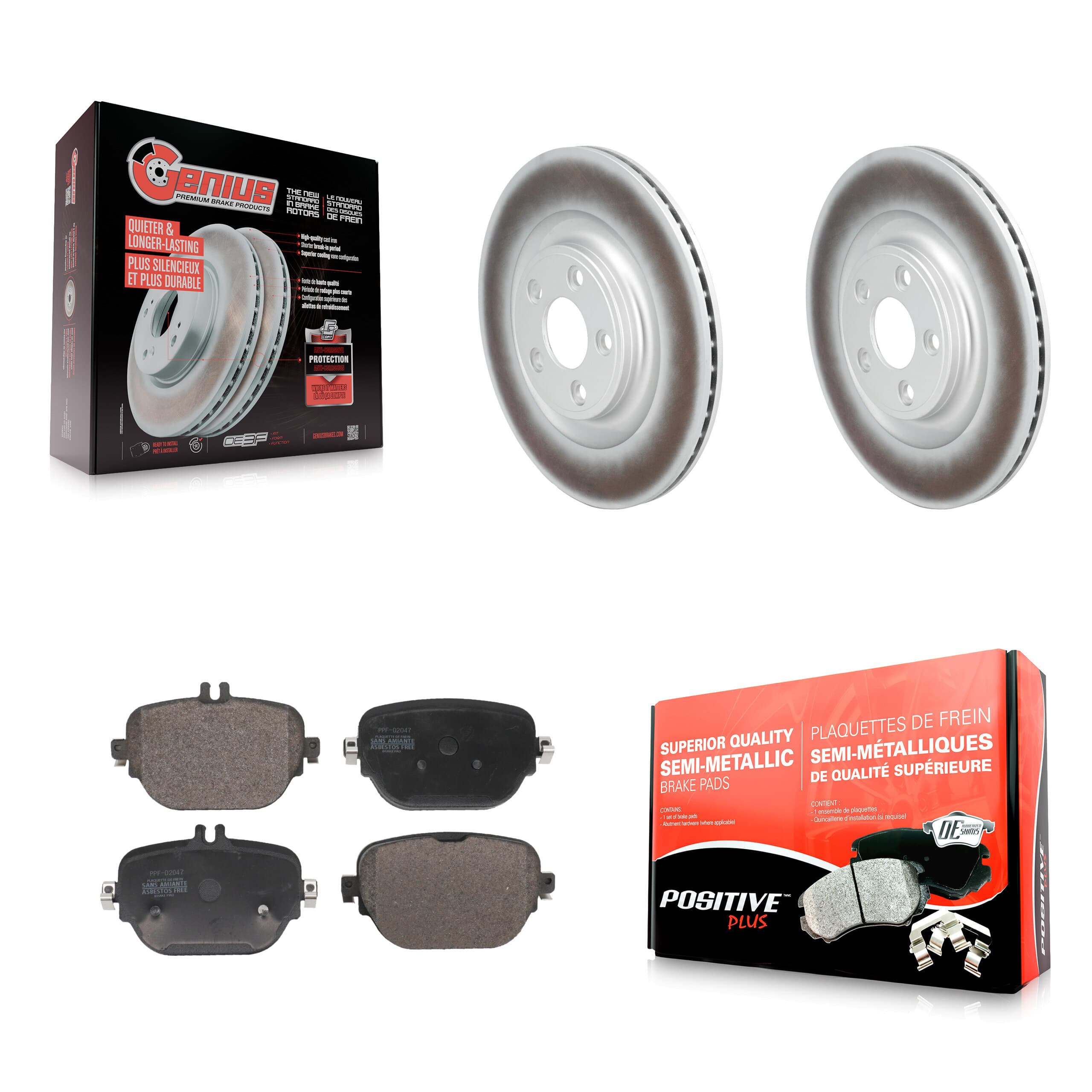 Transit Auto - KGF-103307 - Rear Disc Brake Kits image 1