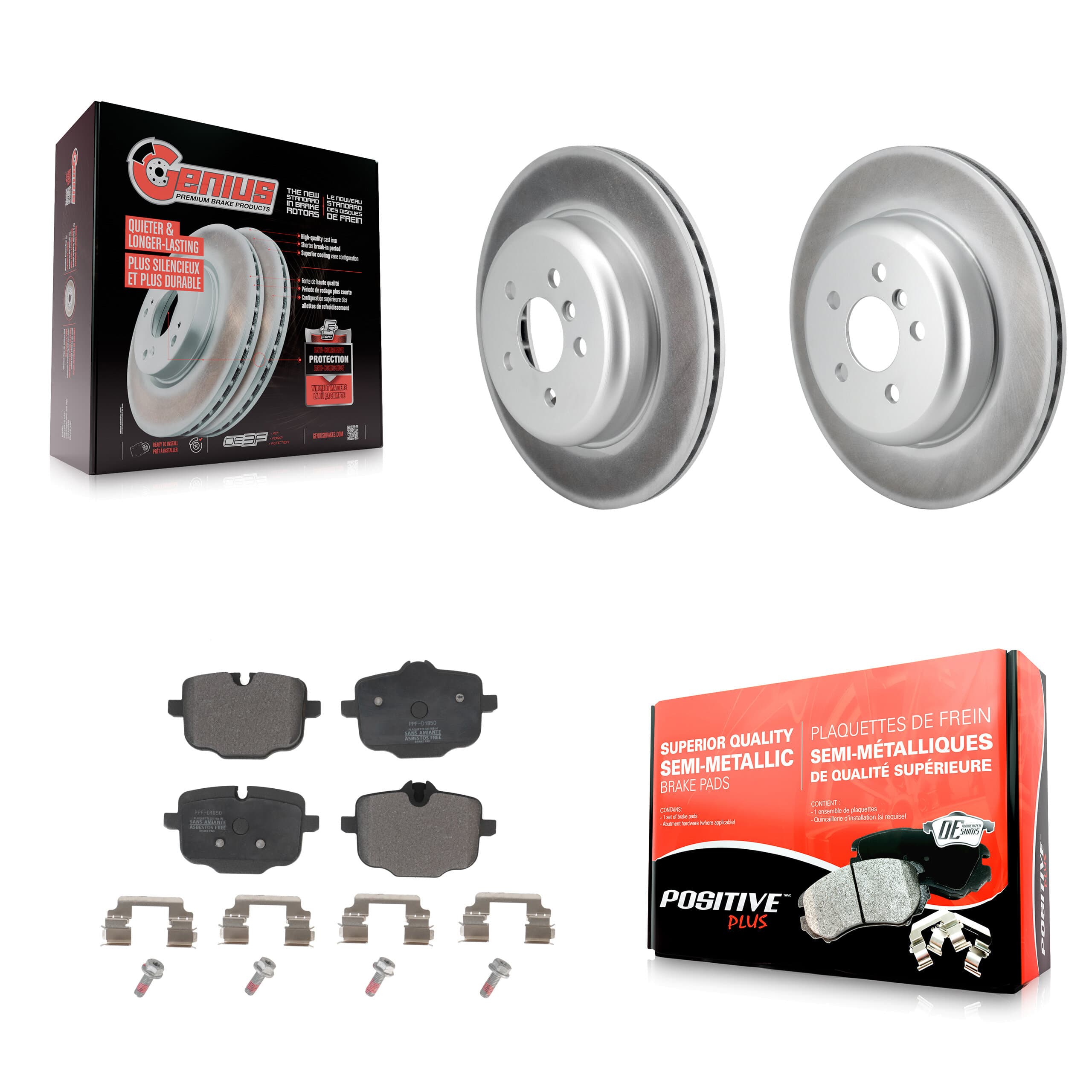 Transit Auto - KGF-104028 - Rear Disc Brake Kits image 1