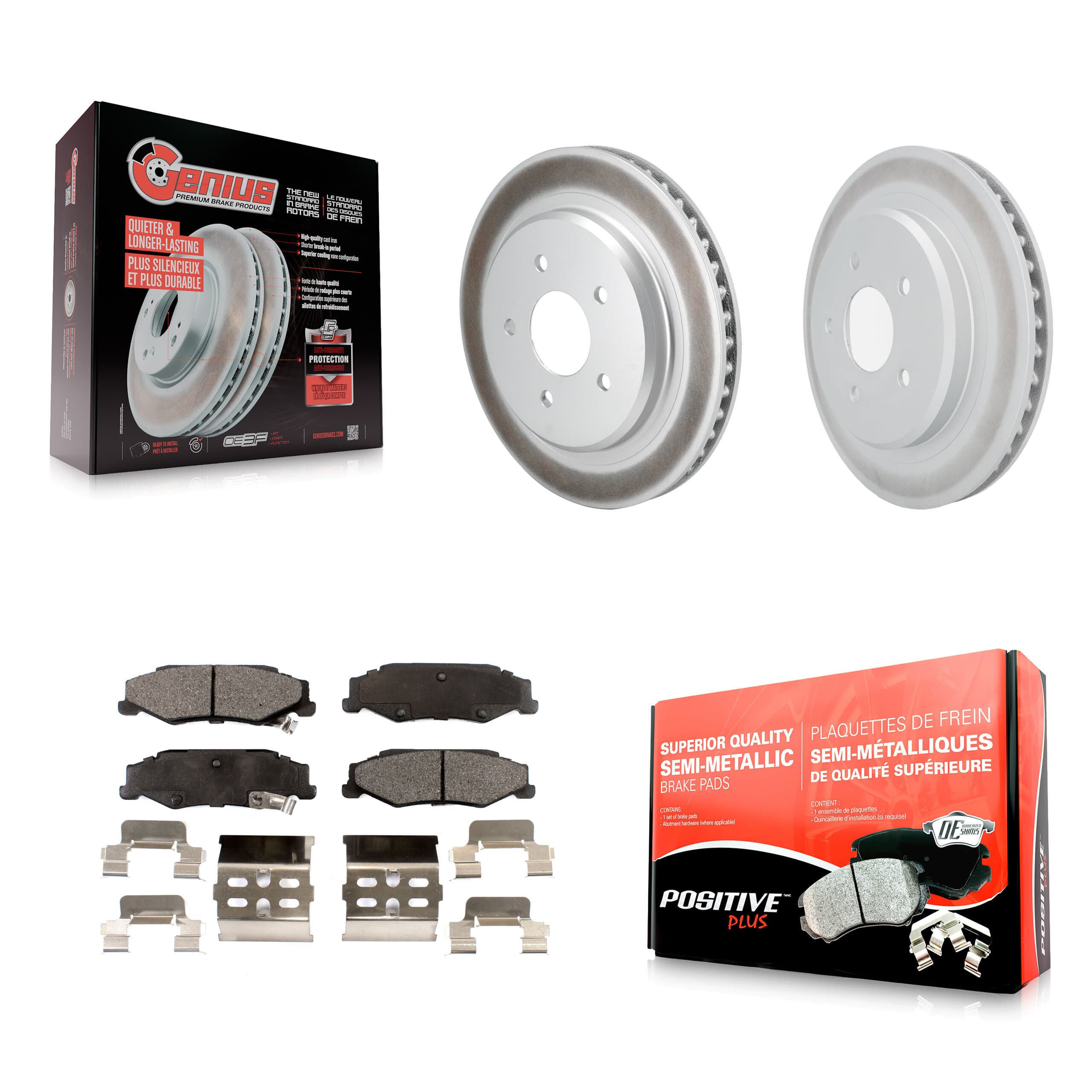 Transit Auto - KGF-104030 - Rear Disc Brake Kits image 1