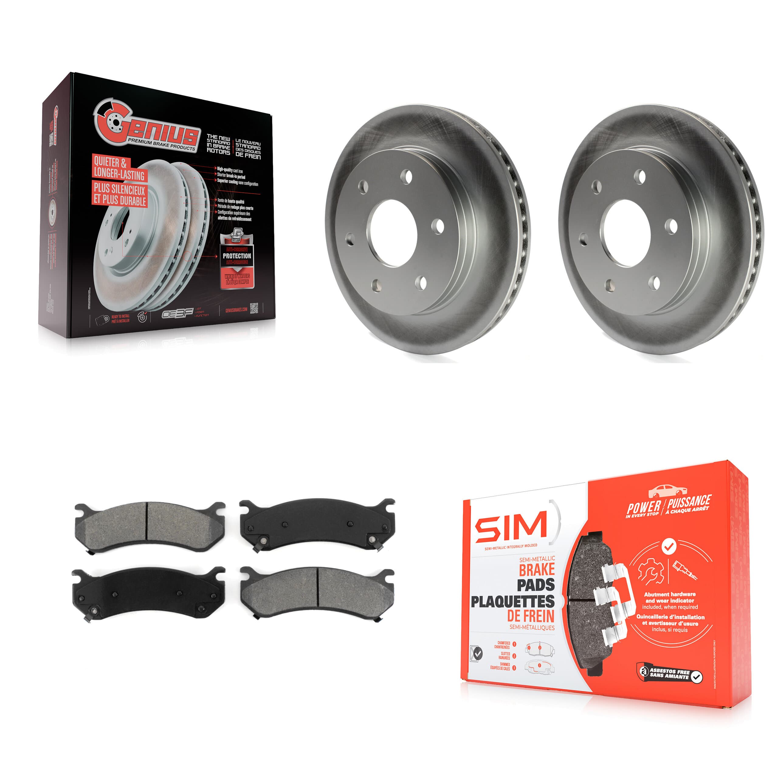 Transit Auto - KGS-100013 - Front Disc Brake Kits image 1