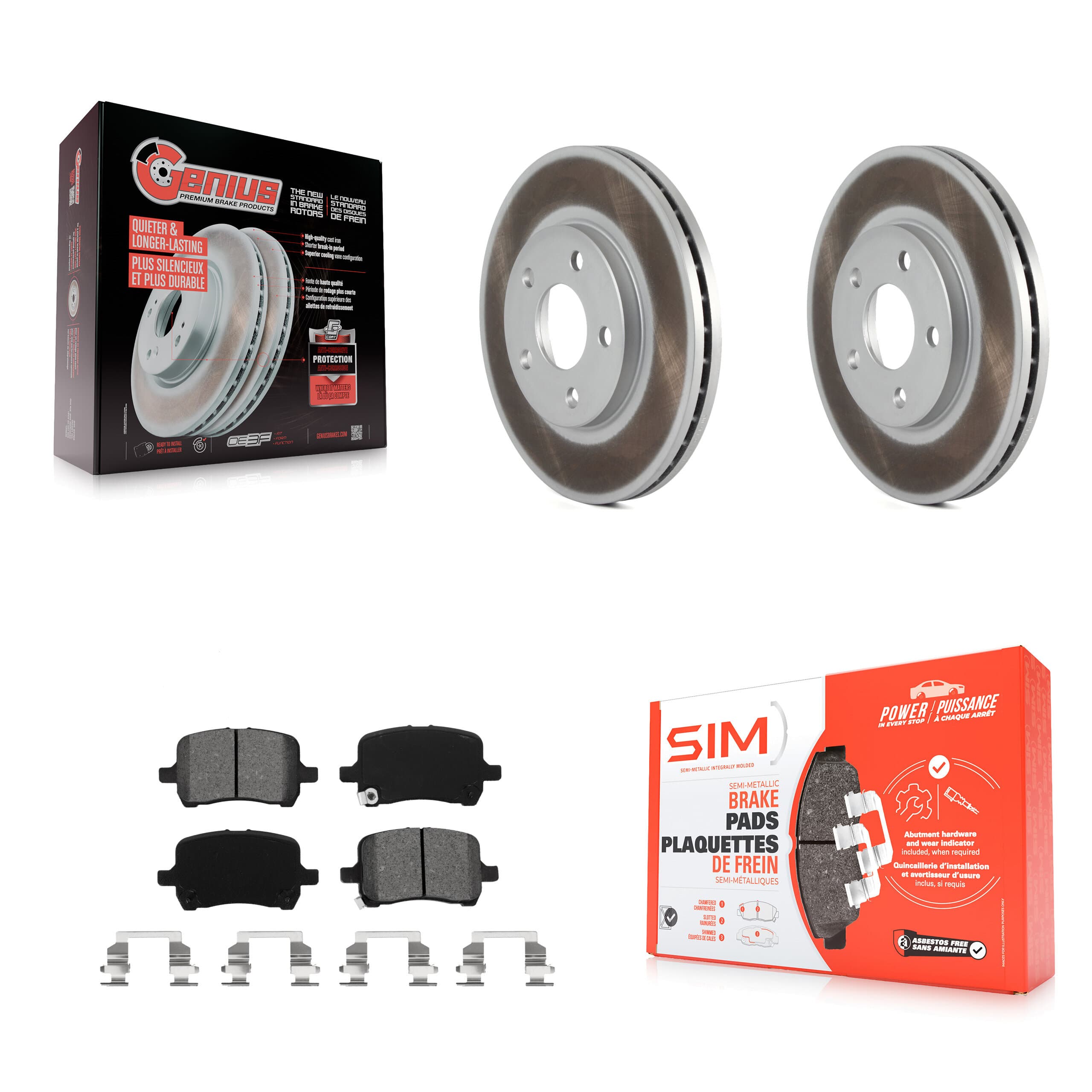 Transit Auto - KGS-100032 - Front Disc Brake Kits image 1