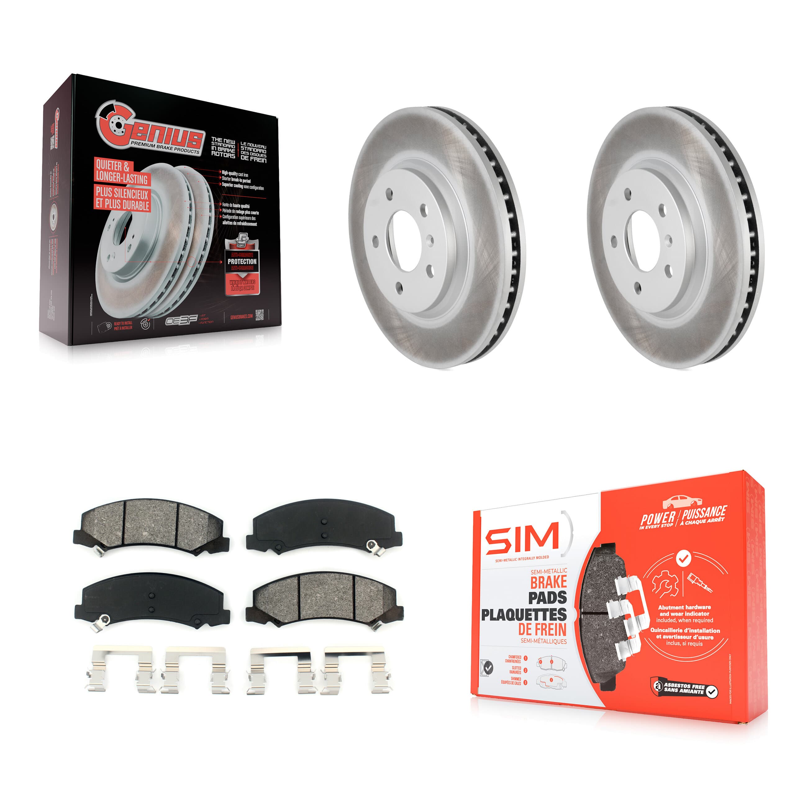 Transit Auto - KGS-100044 - Front Disc Brake Kits image 1