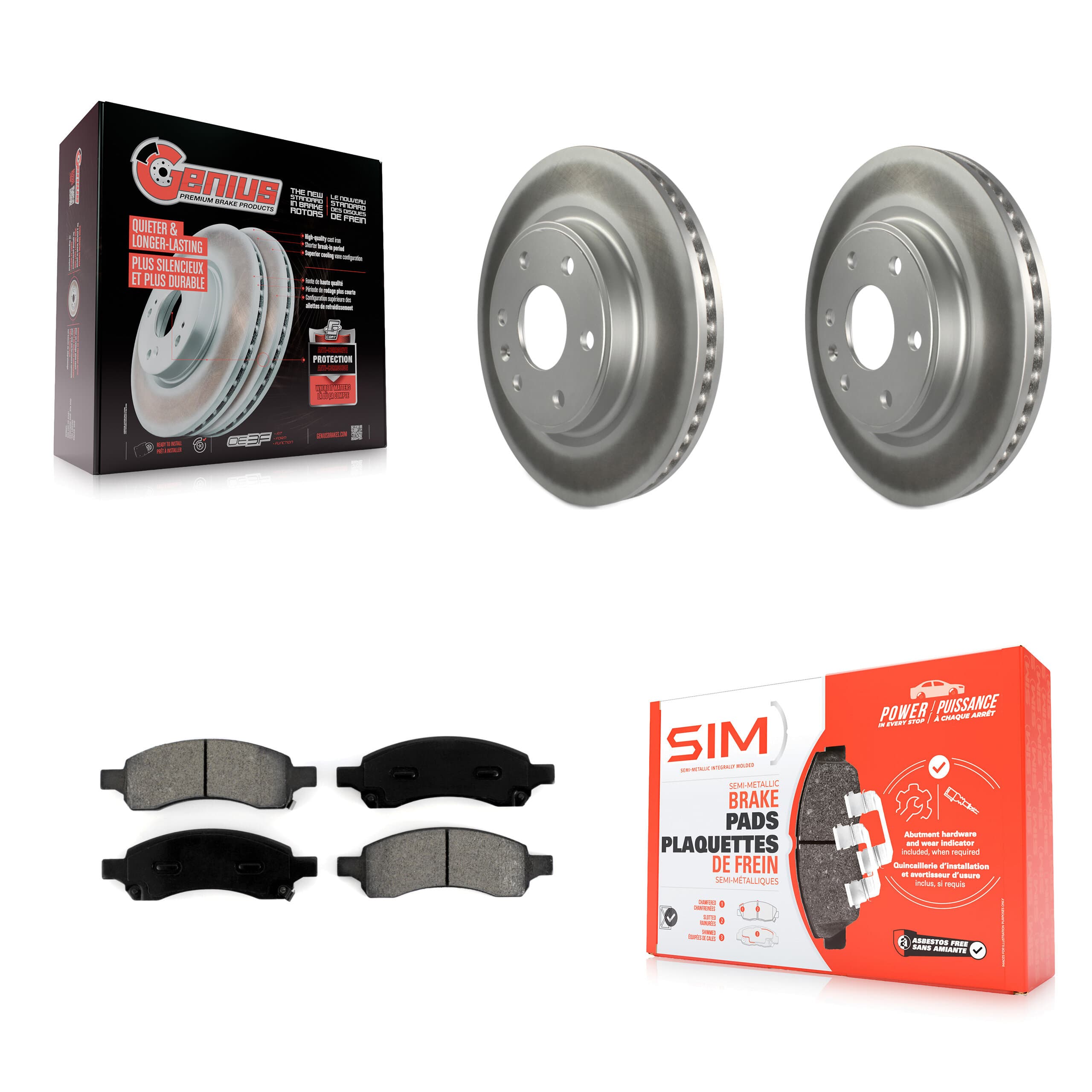 Transit Auto - KGS-100048 - Front Disc Brake Kits image 1