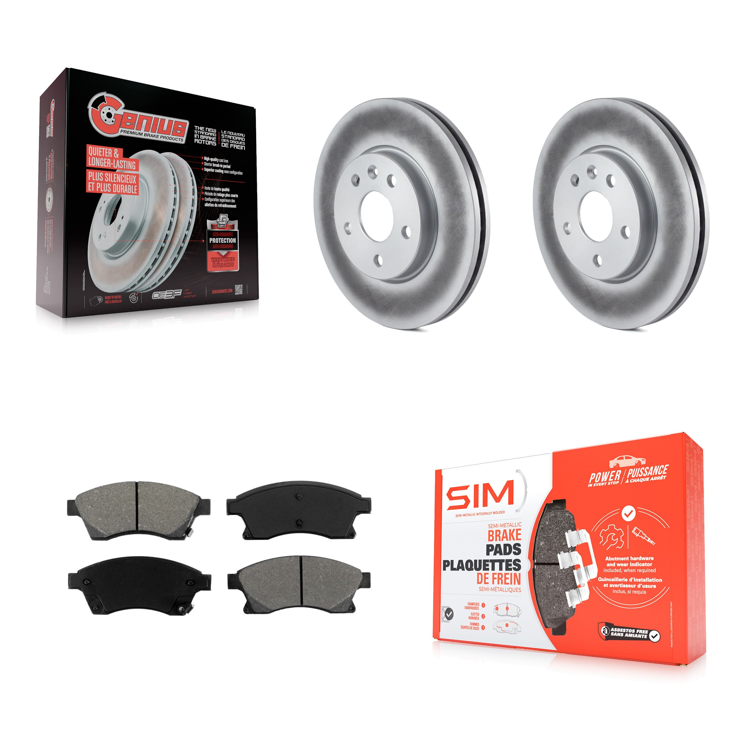 Transit Auto - KGS-100056 - Front Disc Brake Kits image 1