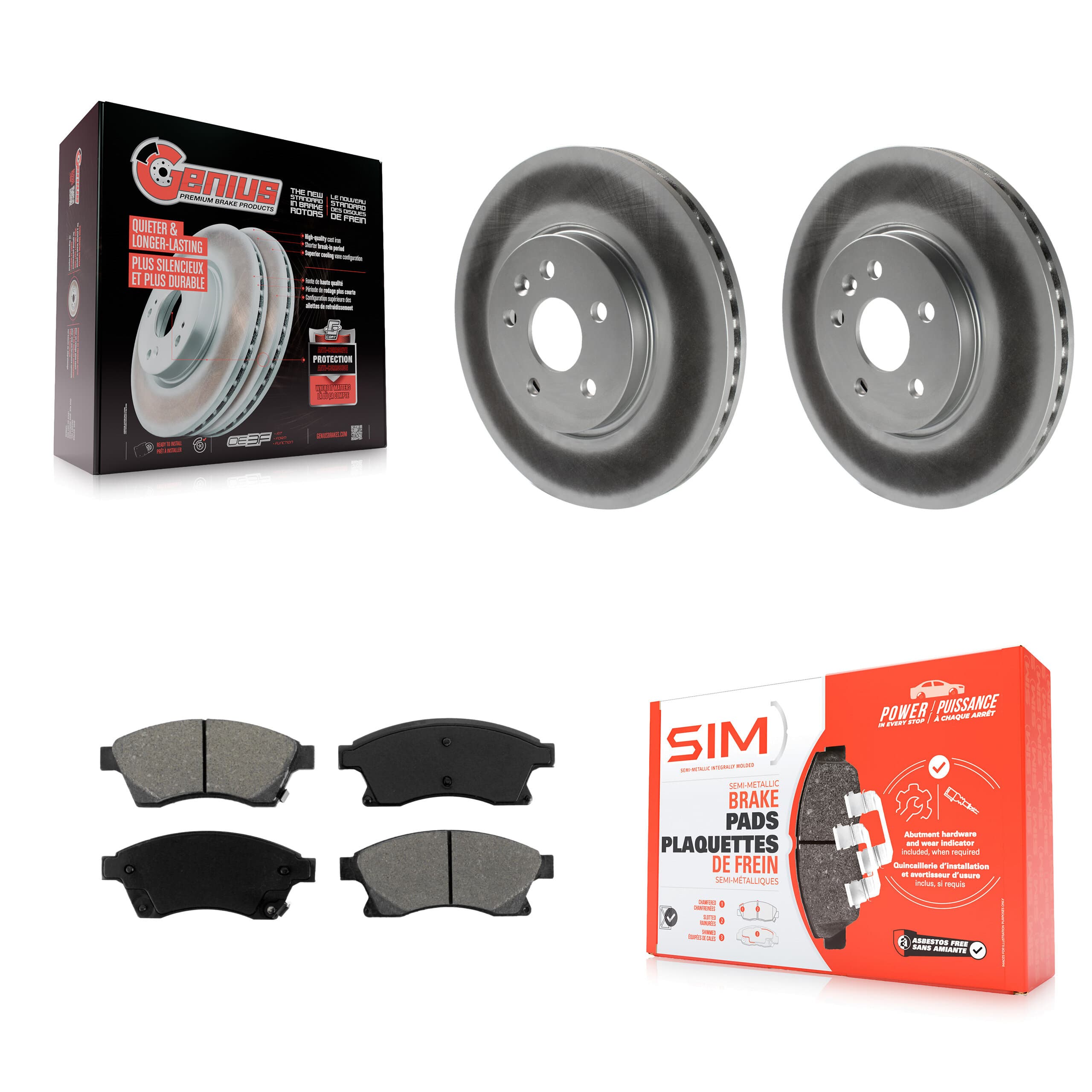 Transit Auto - KGS-100061 - Front Disc Brake Kits image 1