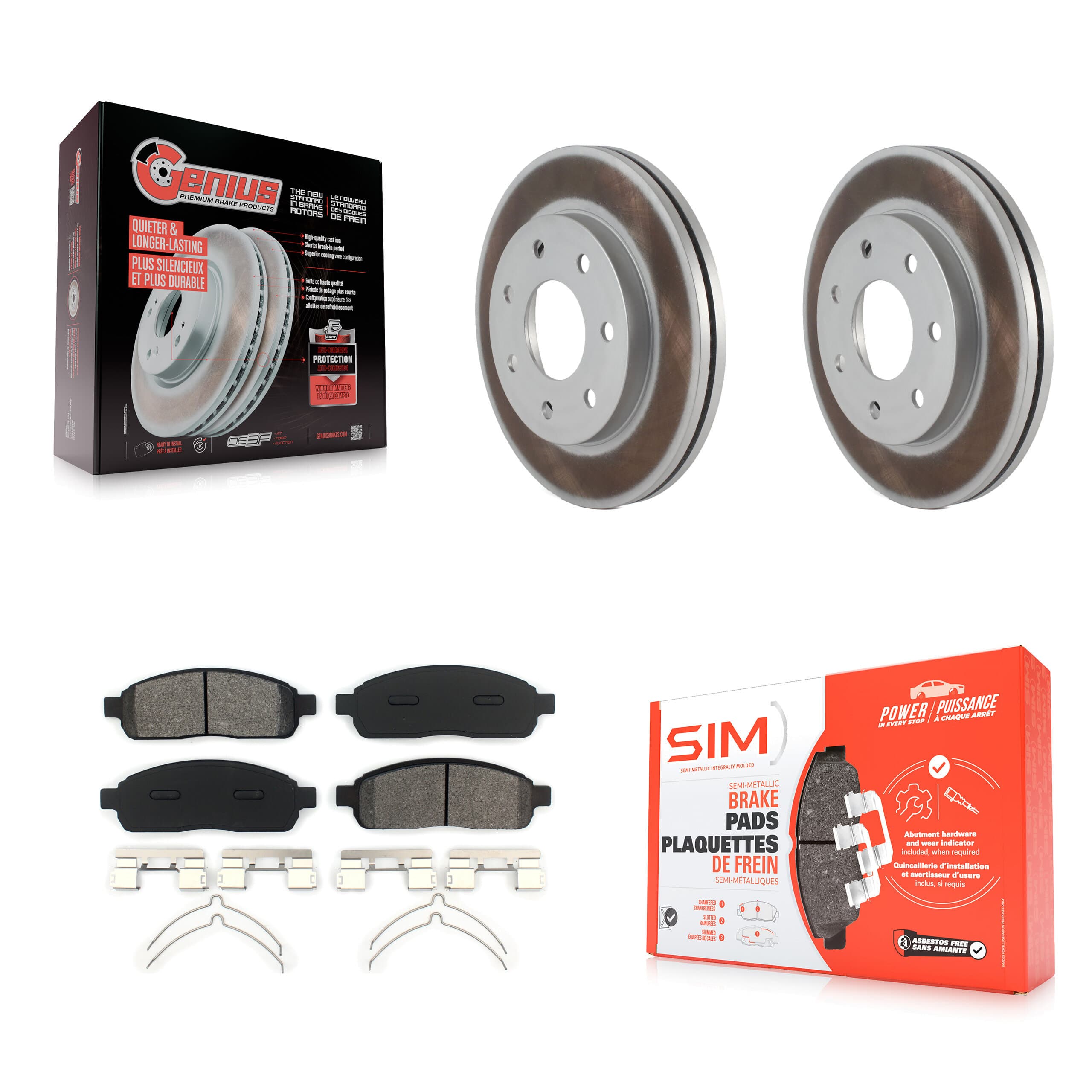 Transit Auto - KGS-100088 - Front Disc Brake Kits image 1
