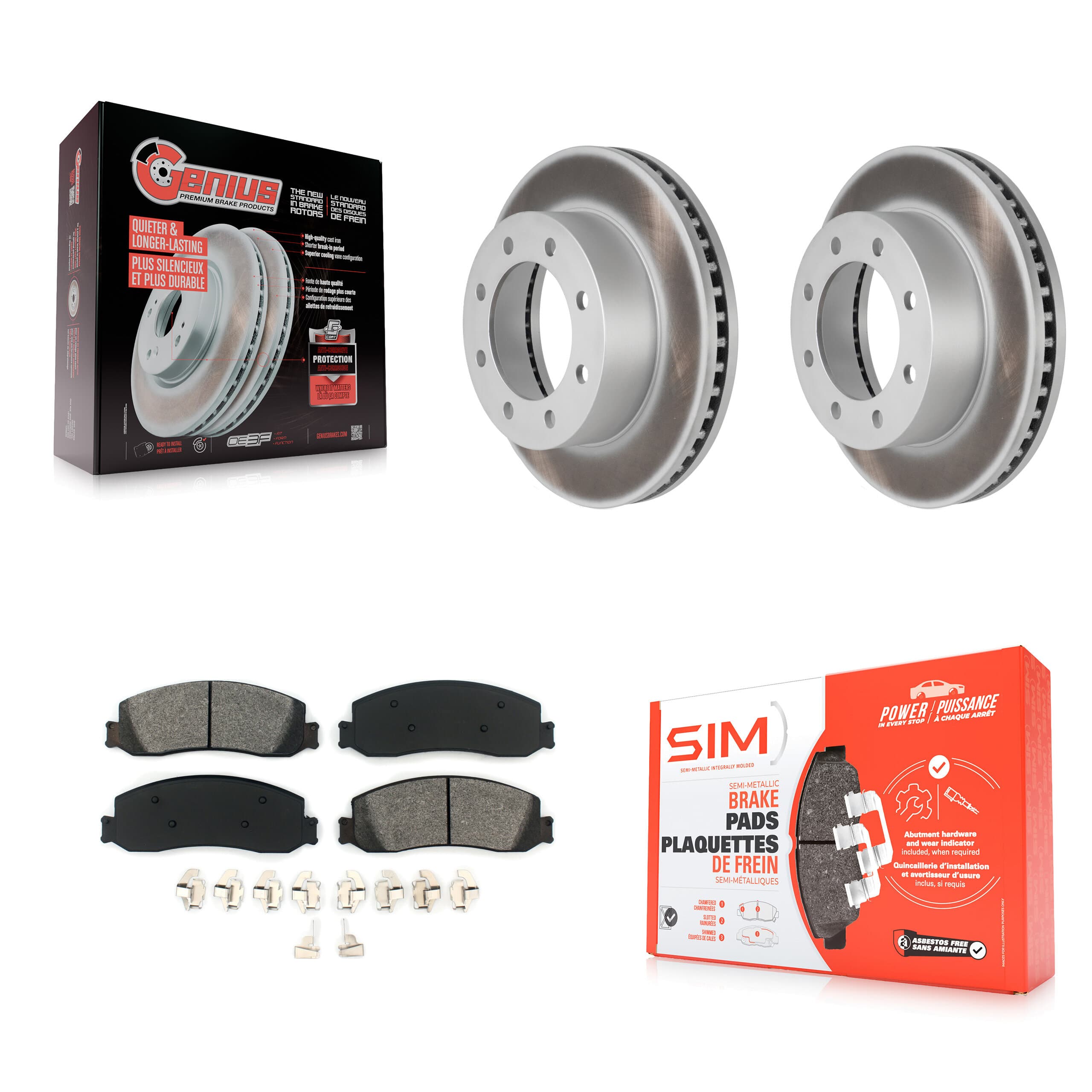 Transit Auto - KGS-100094 - Front Disc Brake Kits image 1