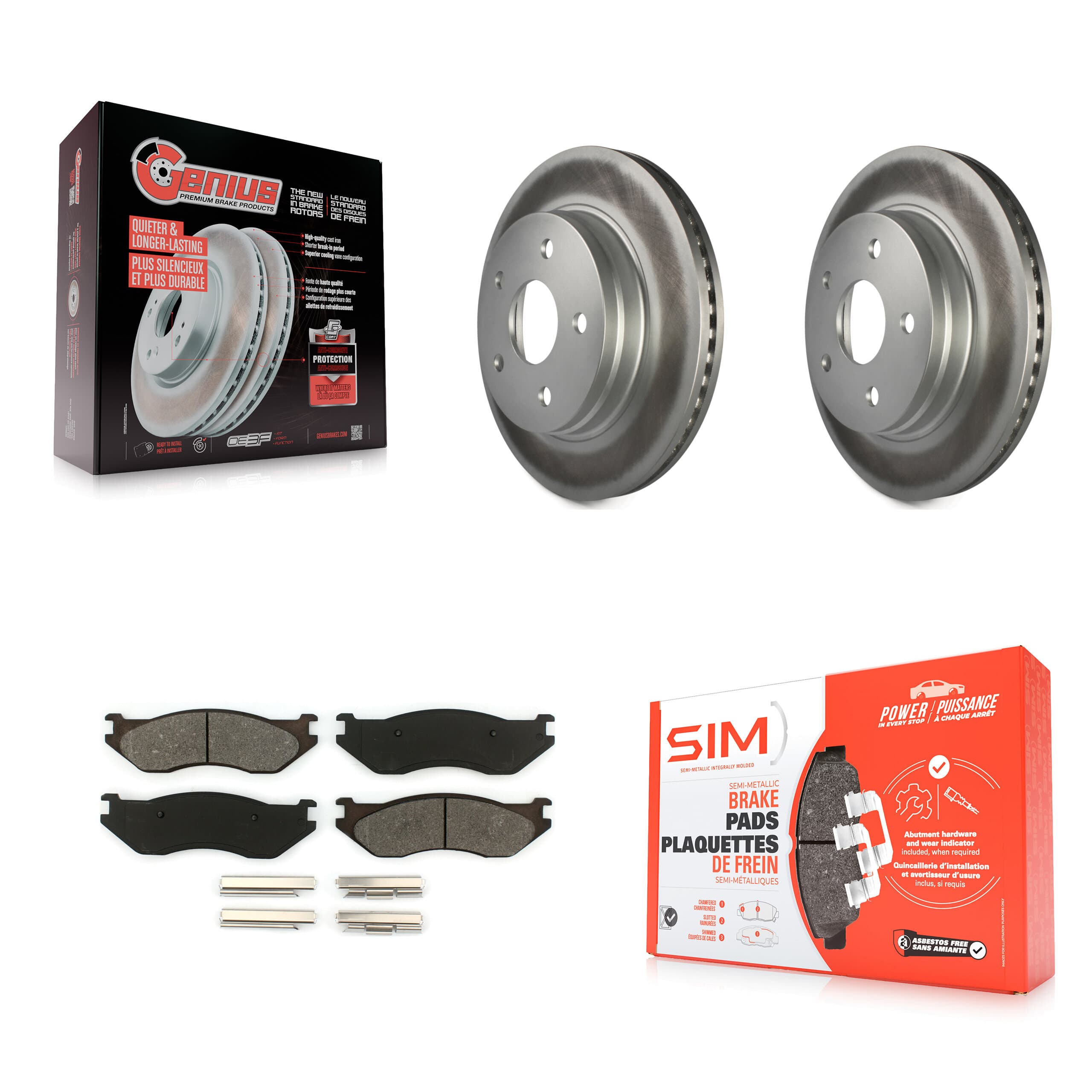 Transit Auto - KGS-100146 - Front Disc Brake Kits image 1