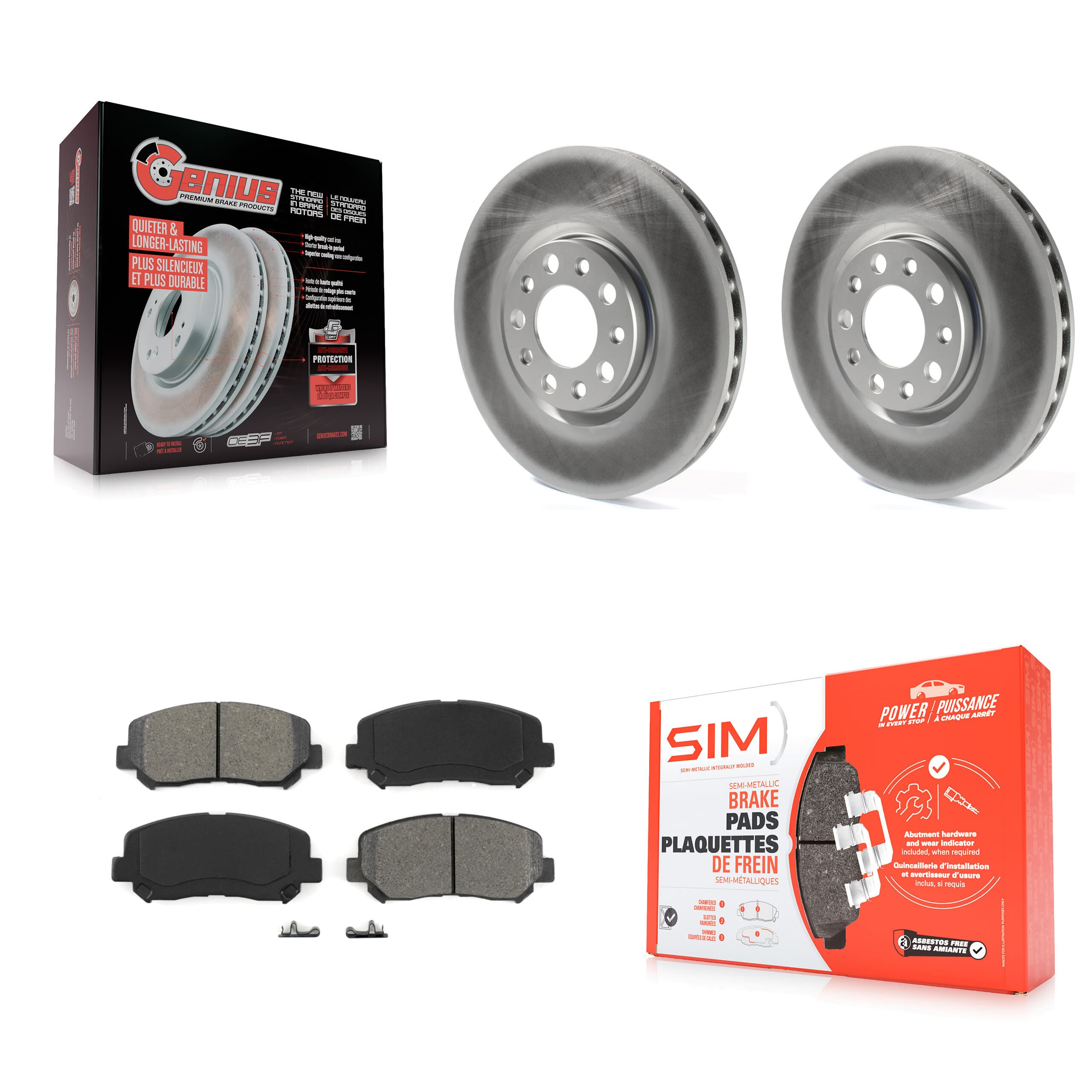 Transit Auto - KGS-100171 - Front Disc Brake Kits image 1
