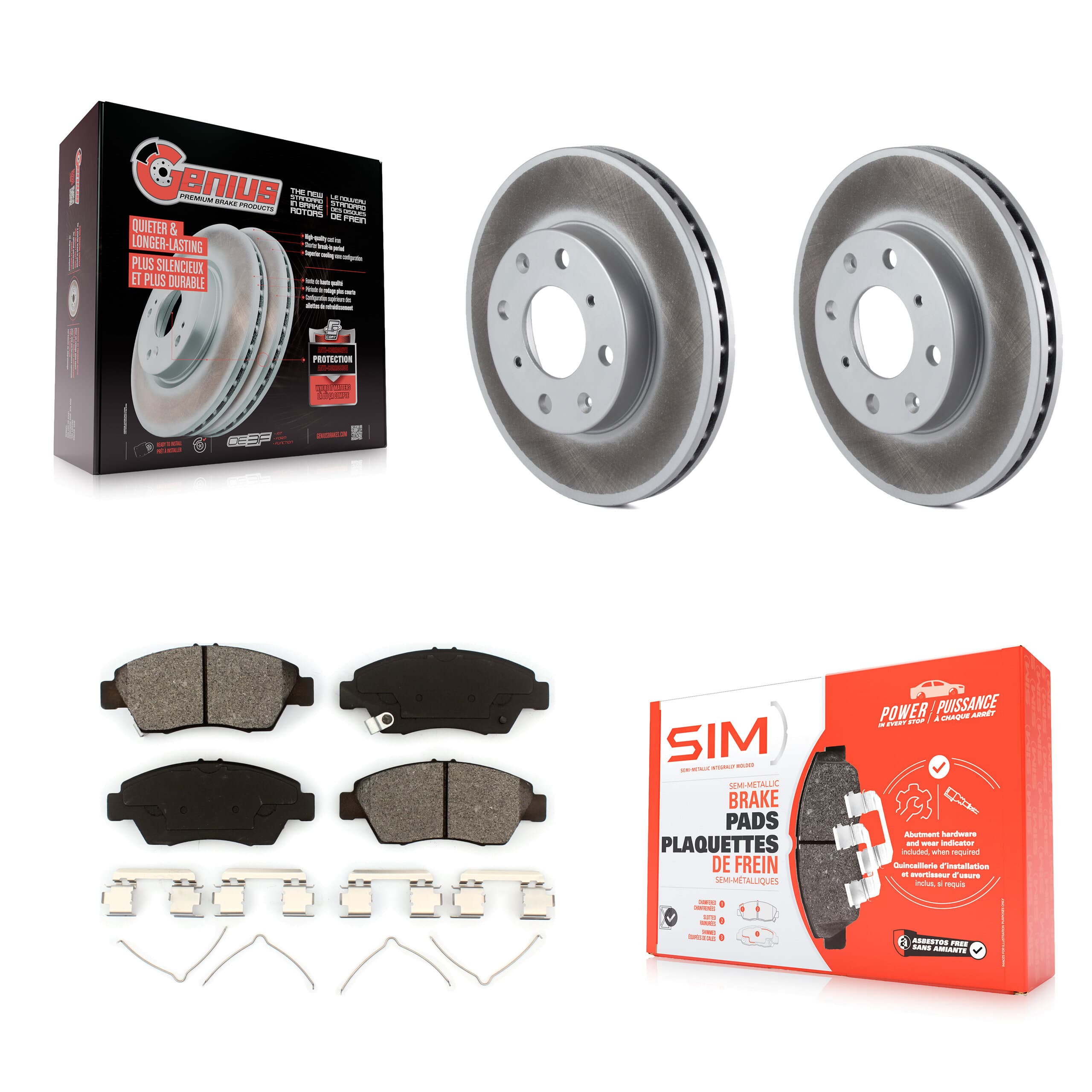 Transit Auto - KGS-100183 - Front Disc Brake Kits image 1
