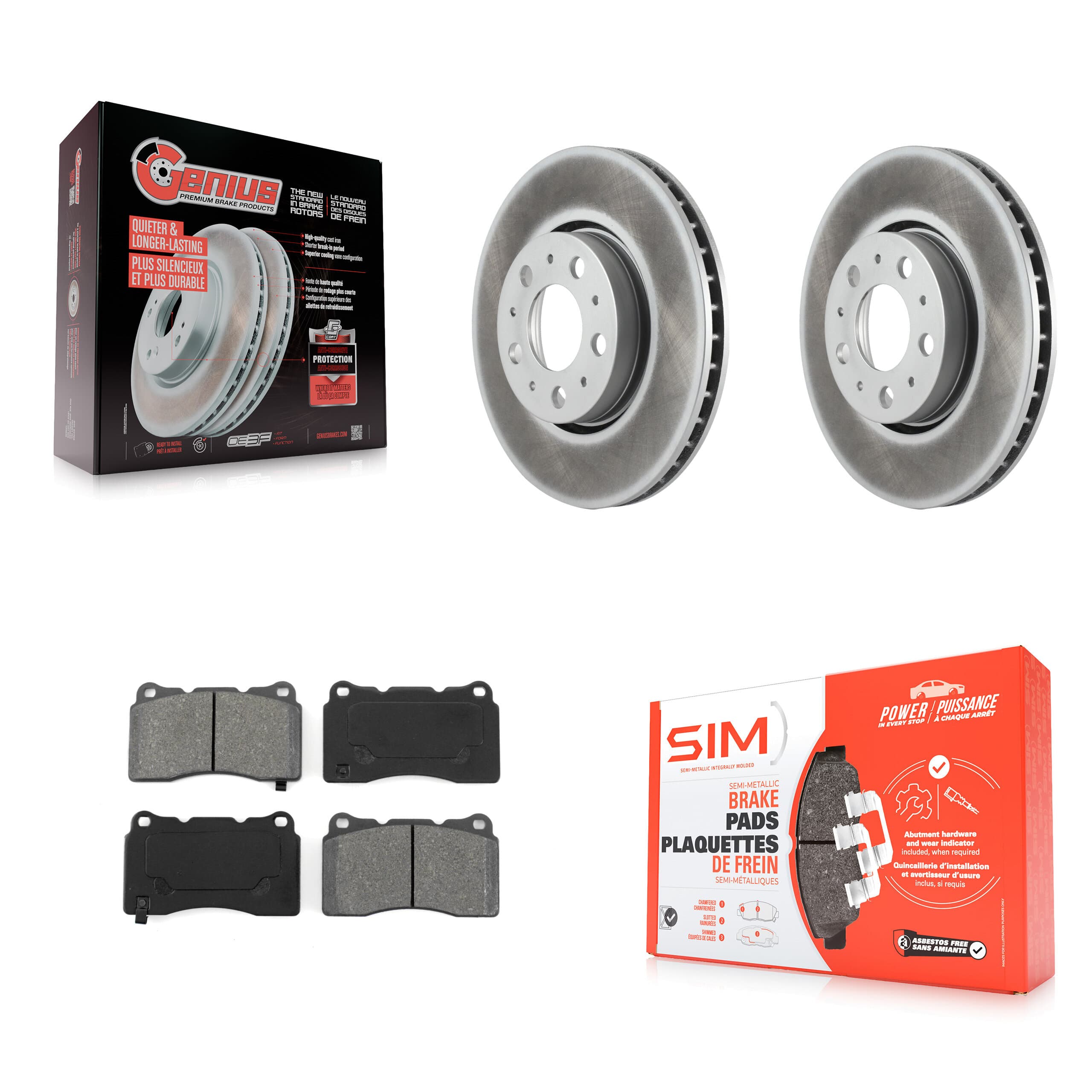Transit Auto - KGS-100248 - Front Disc Brake Kits image 1