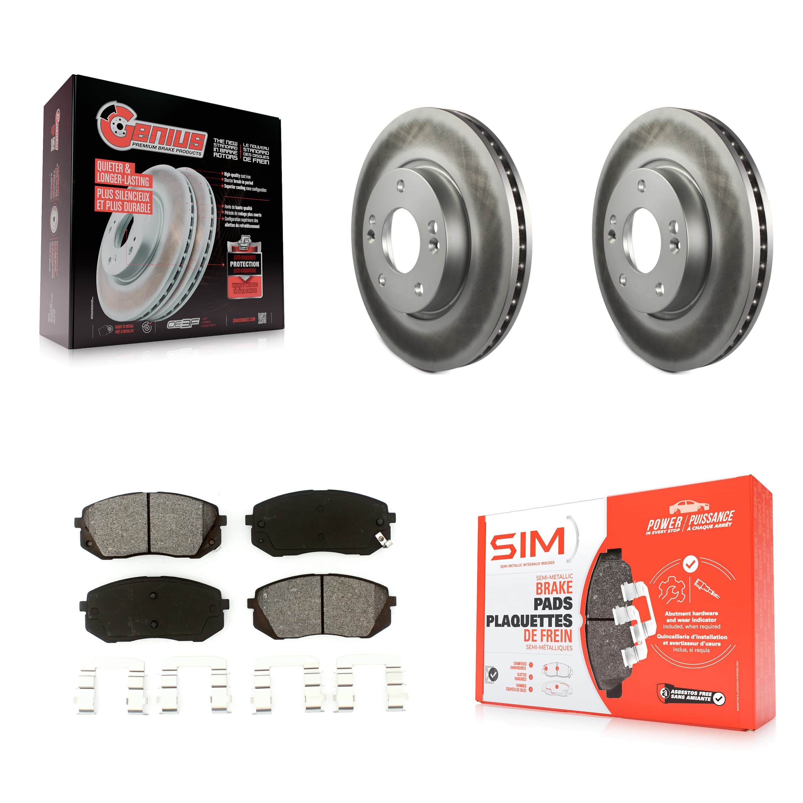 Transit Auto - KGS-100264 - Front Disc Brake Kits image 1