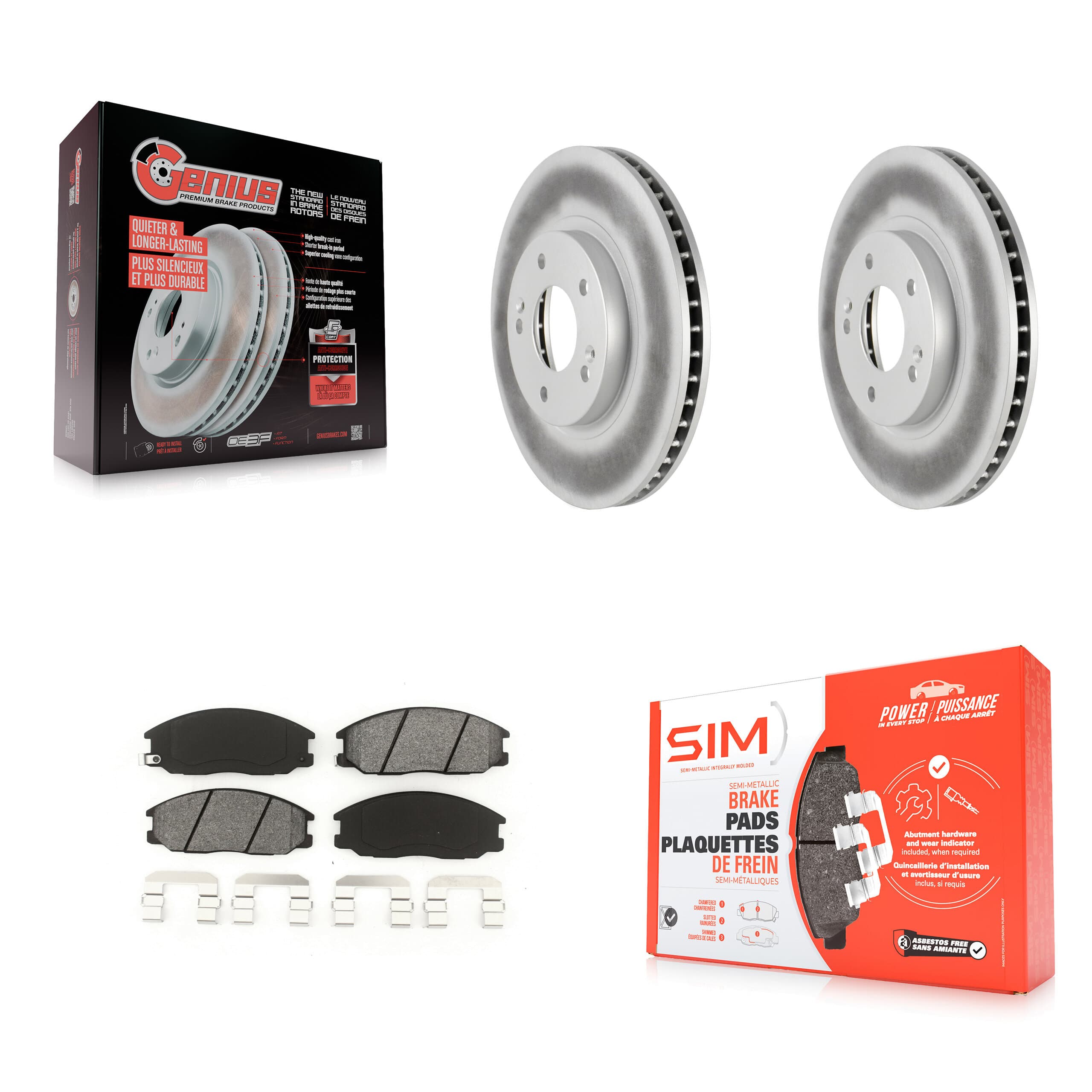 Transit Auto - KGS-100270 - Front Disc Brake Kits image 1