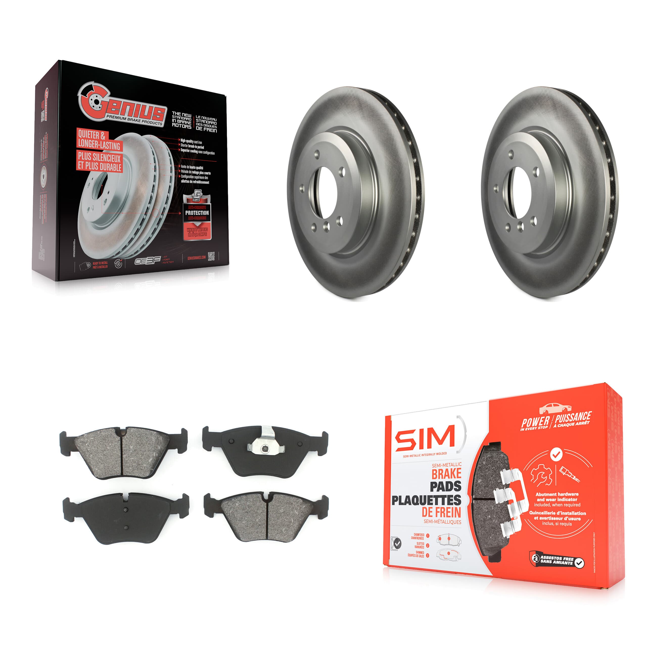 Transit Auto - KGS-100271 - Front Disc Brake Kits image 1