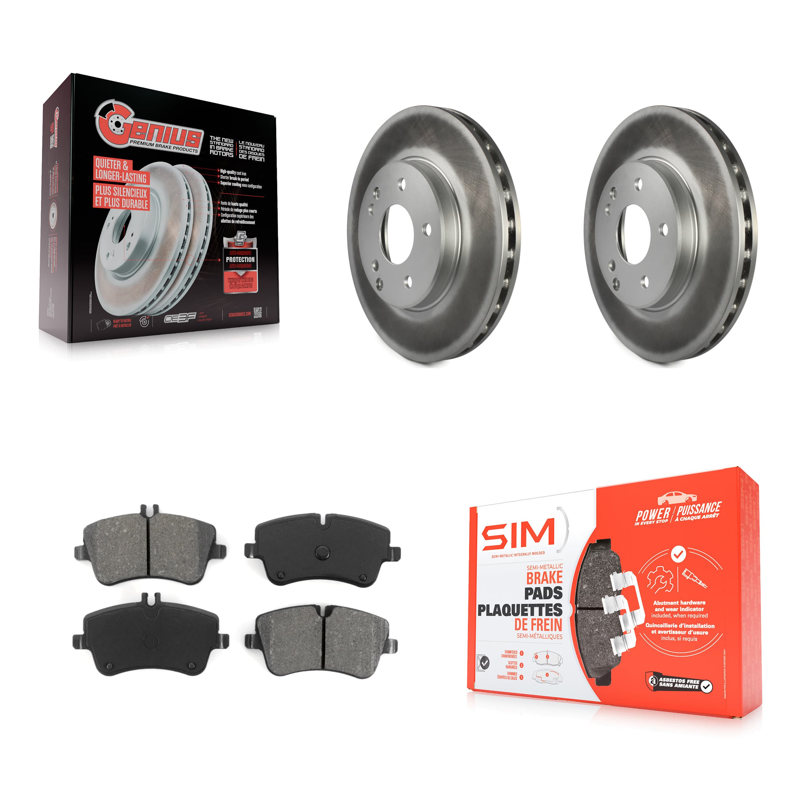 Transit Auto - KGS-100272 - Front Disc Brake Kits image 1