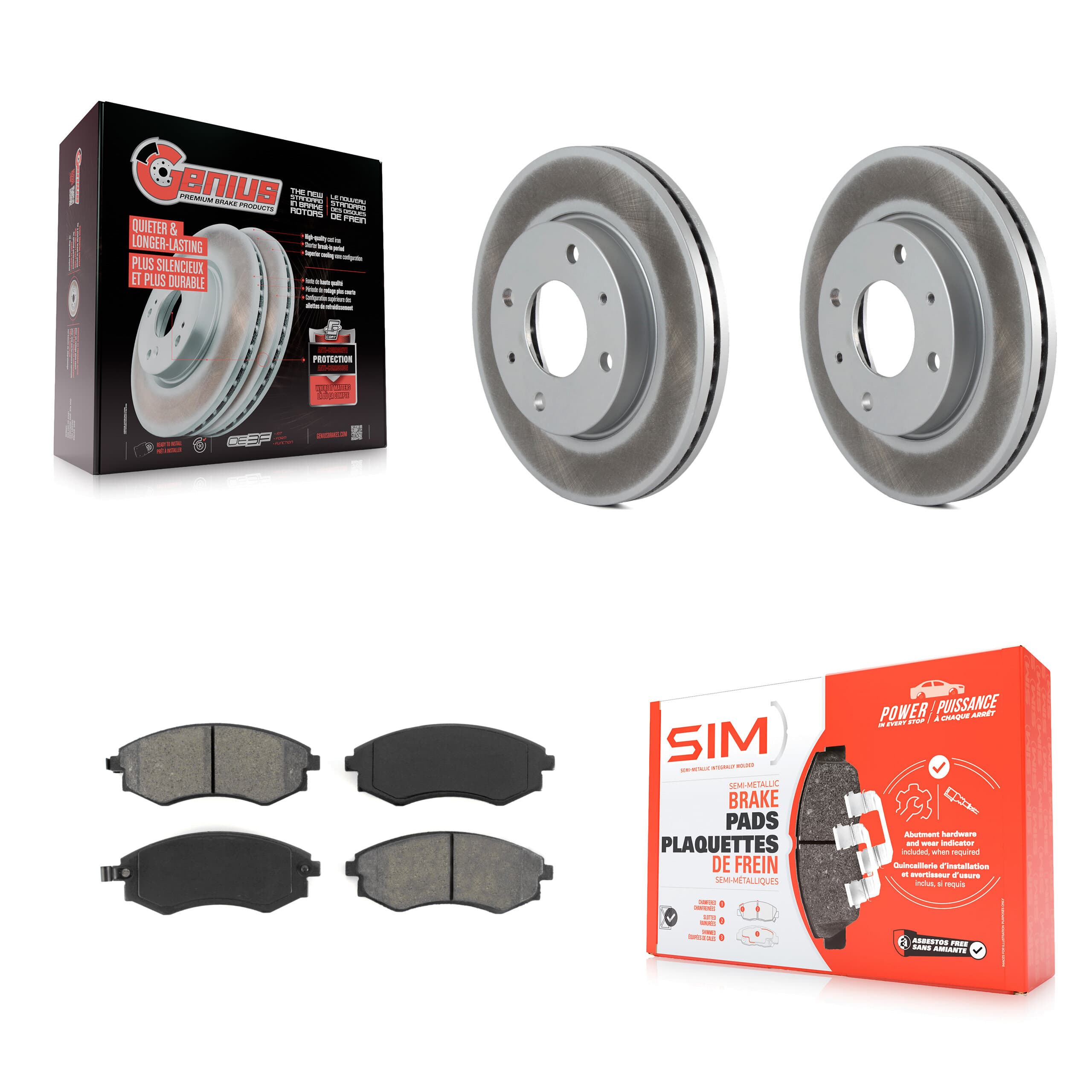 Transit Auto - KGS-100273 - Front Disc Brake Kits image 1