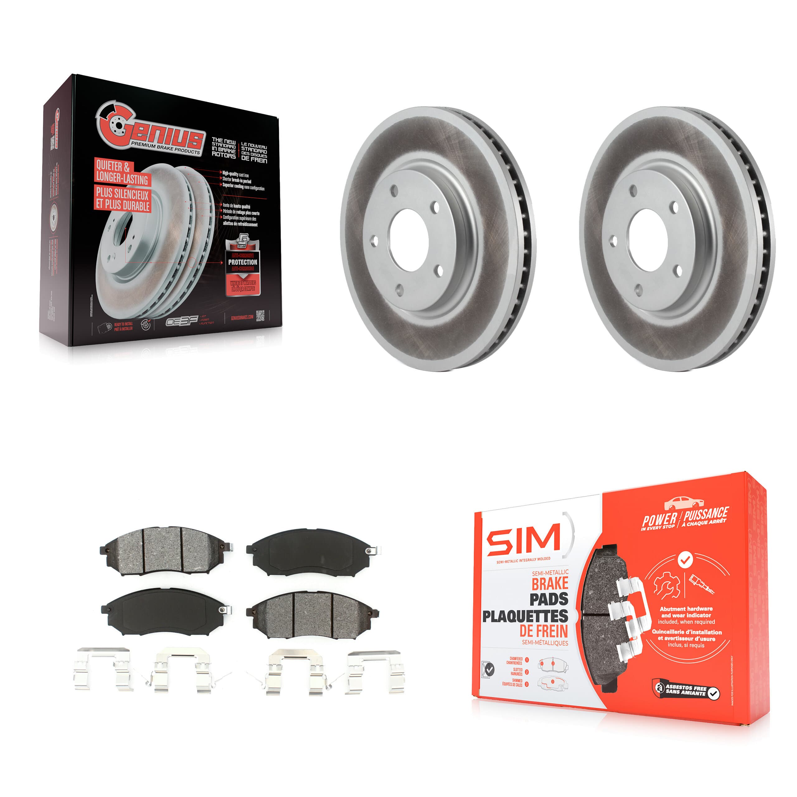 Transit Auto - KGS-100278 - Front Disc Brake Kits image 1