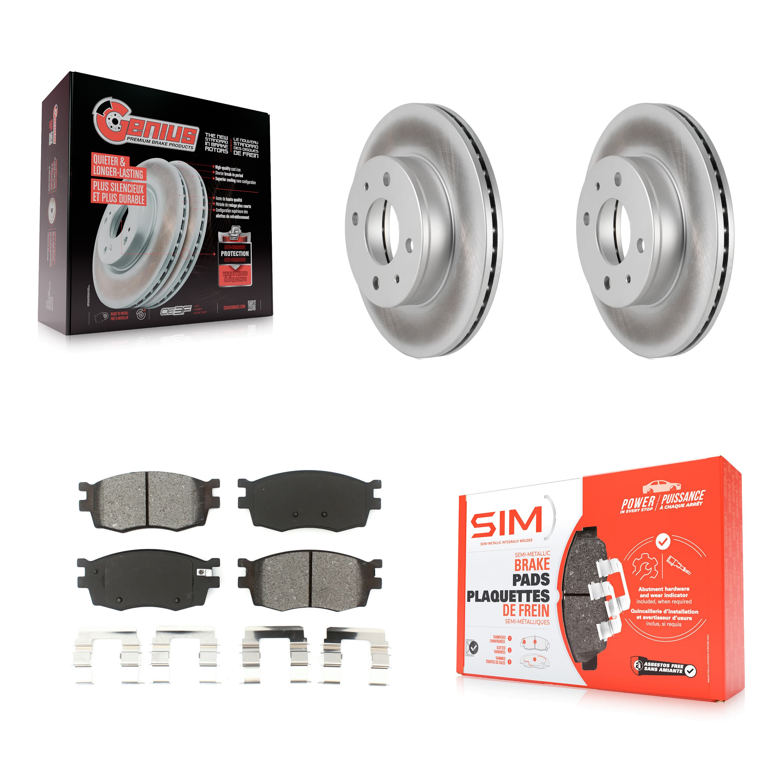 Transit Auto - KGS-100288 - Front Disc Brake Kits image 1