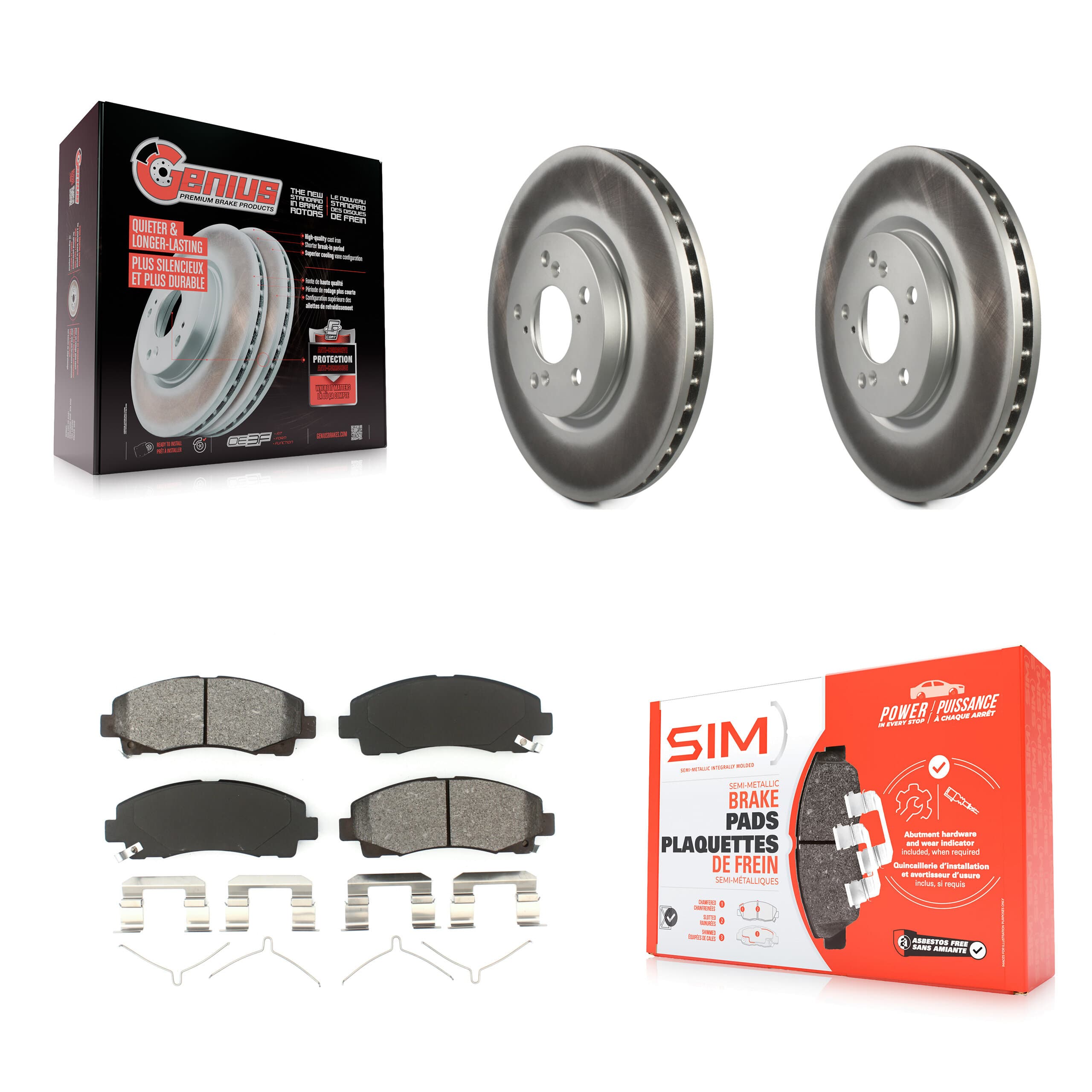 Transit Auto - KGS-100319 - Front Disc Brake Kits image 1