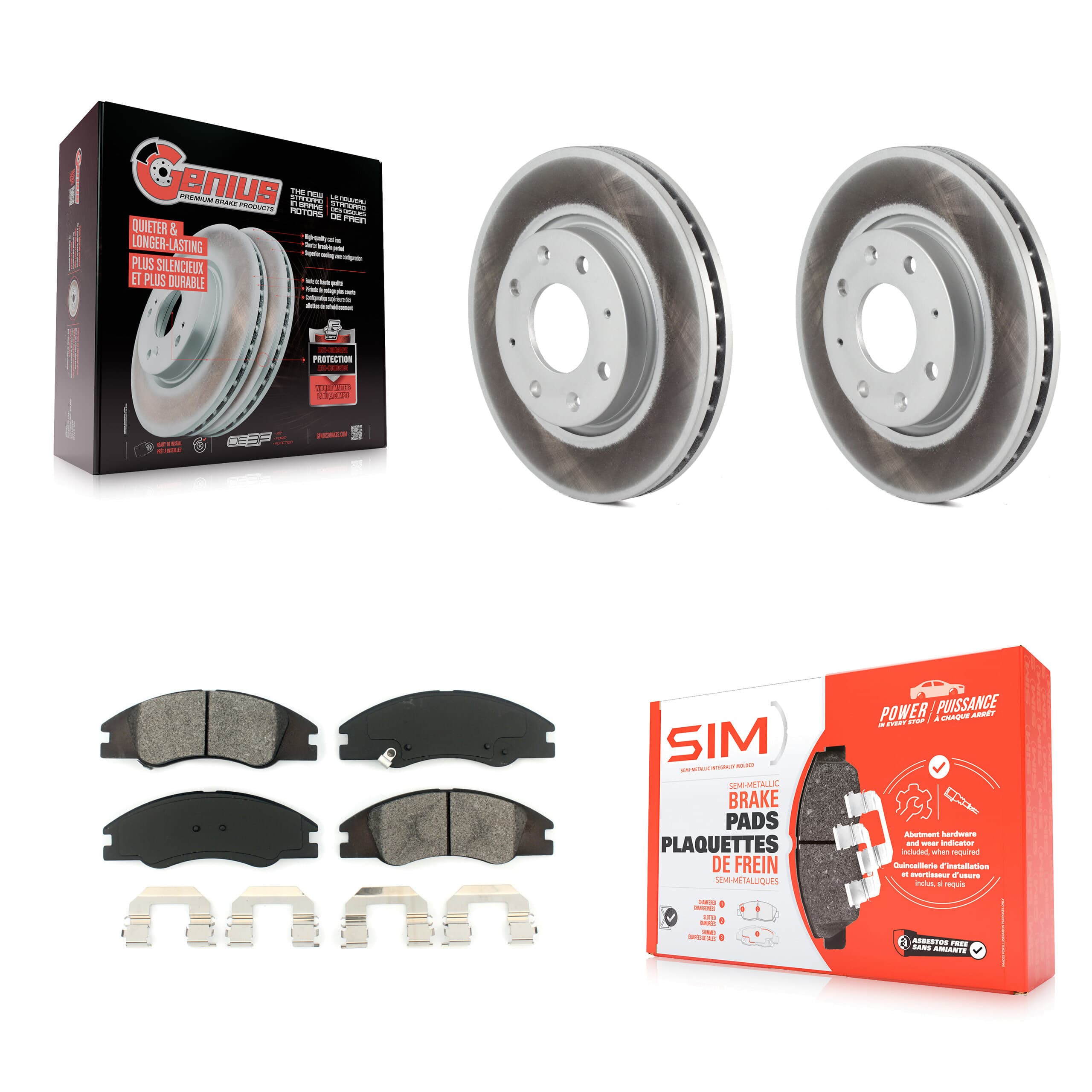 Transit Auto - KGS-100332 - Front Disc Brake Kits image 1