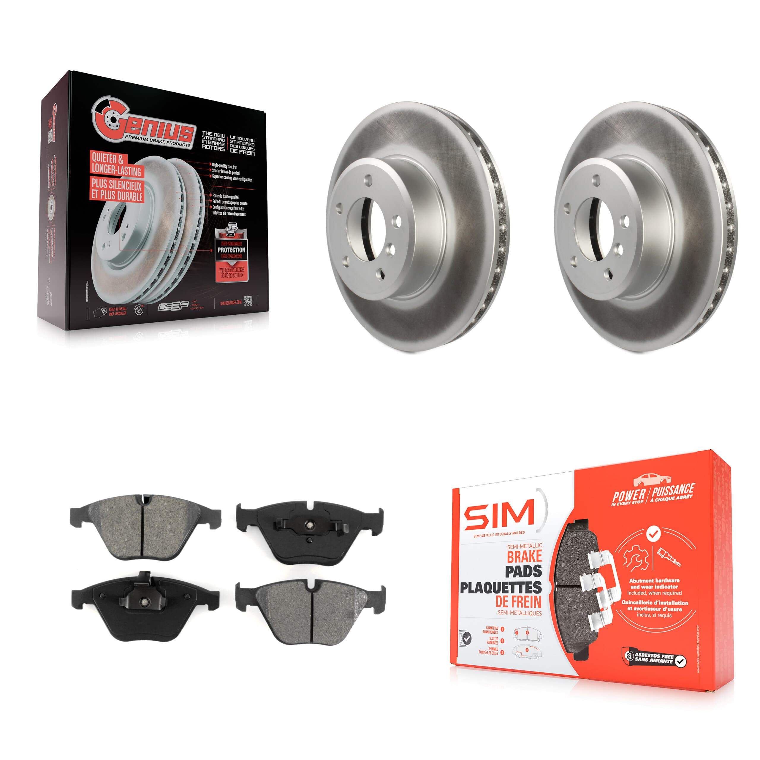Transit Auto - KGS-100334 - Front Disc Brake Kits image 1