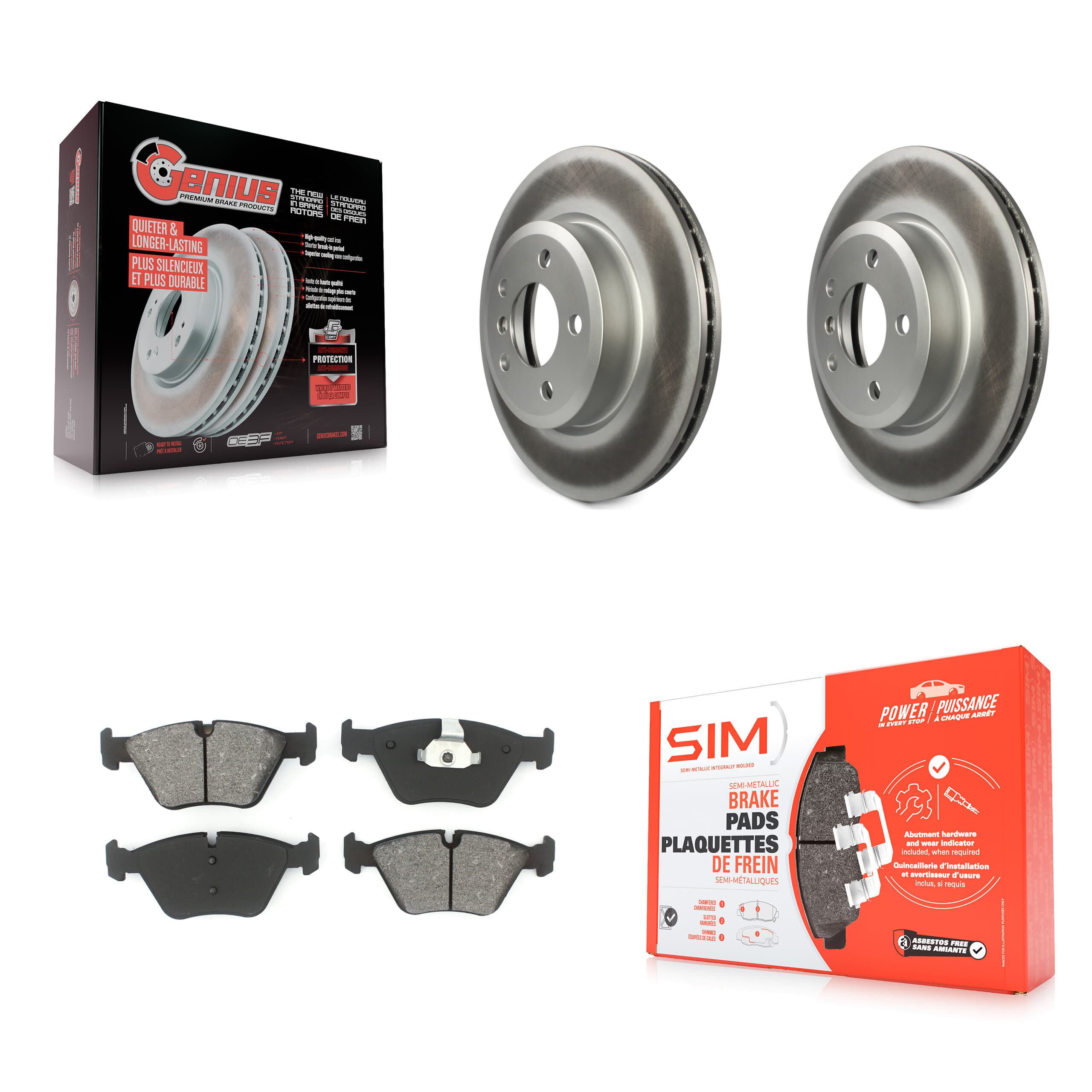 Transit Auto - KGS-100335 - Front Disc Brake Kits image 1