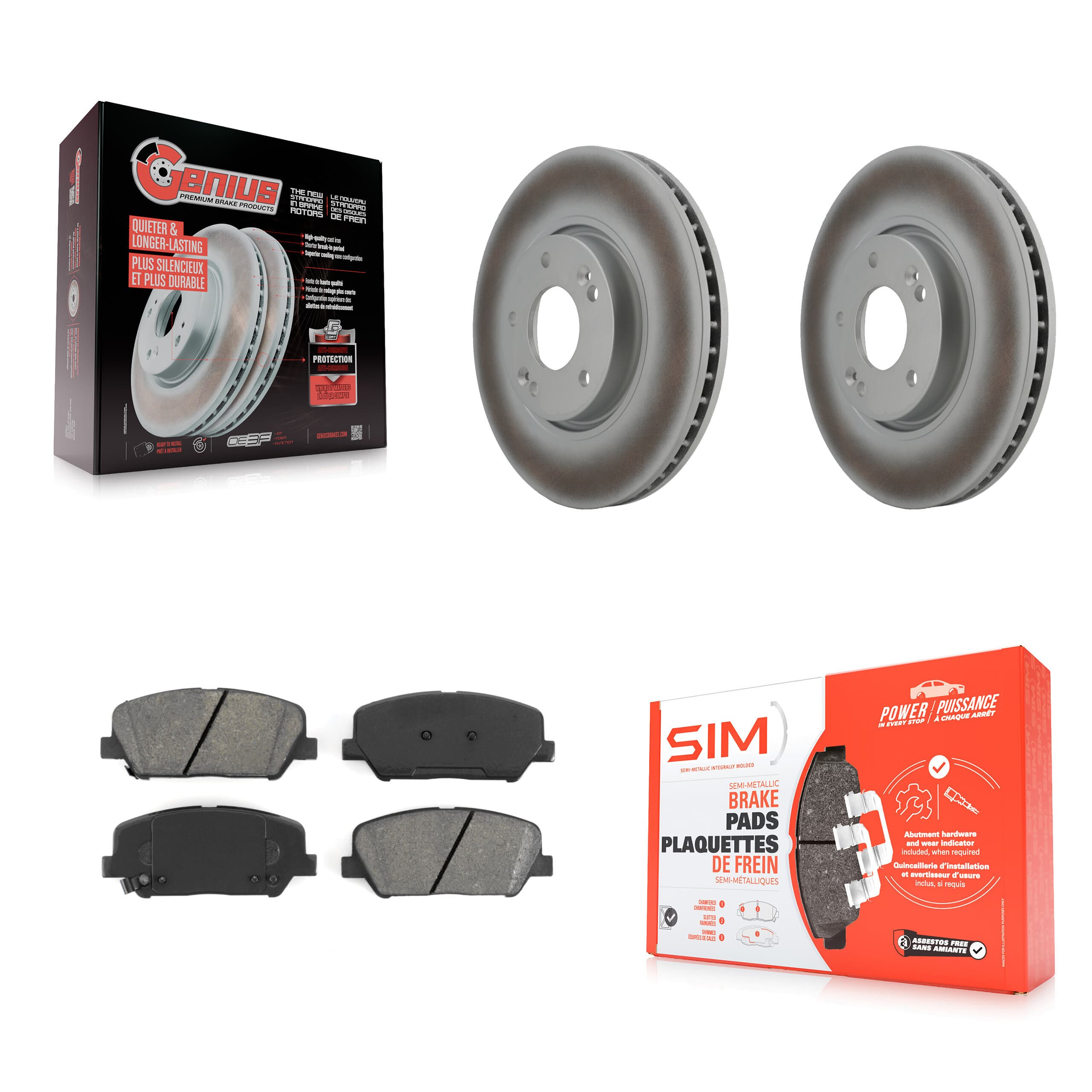 Transit Auto - KGS-100346 - Front Disc Brake Kits image 1