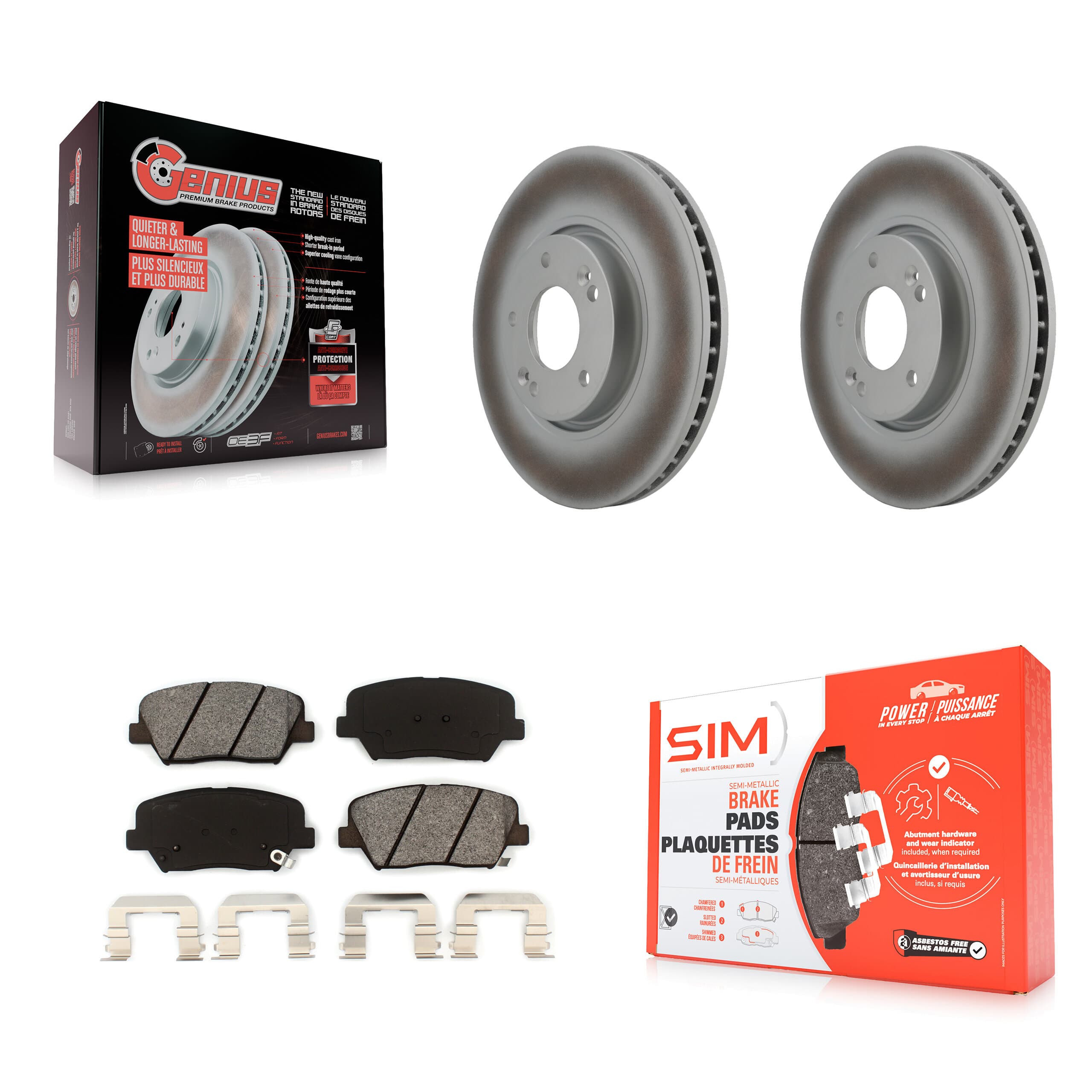 Transit Auto - KGS-100347 - Front Disc Brake Kits image 1