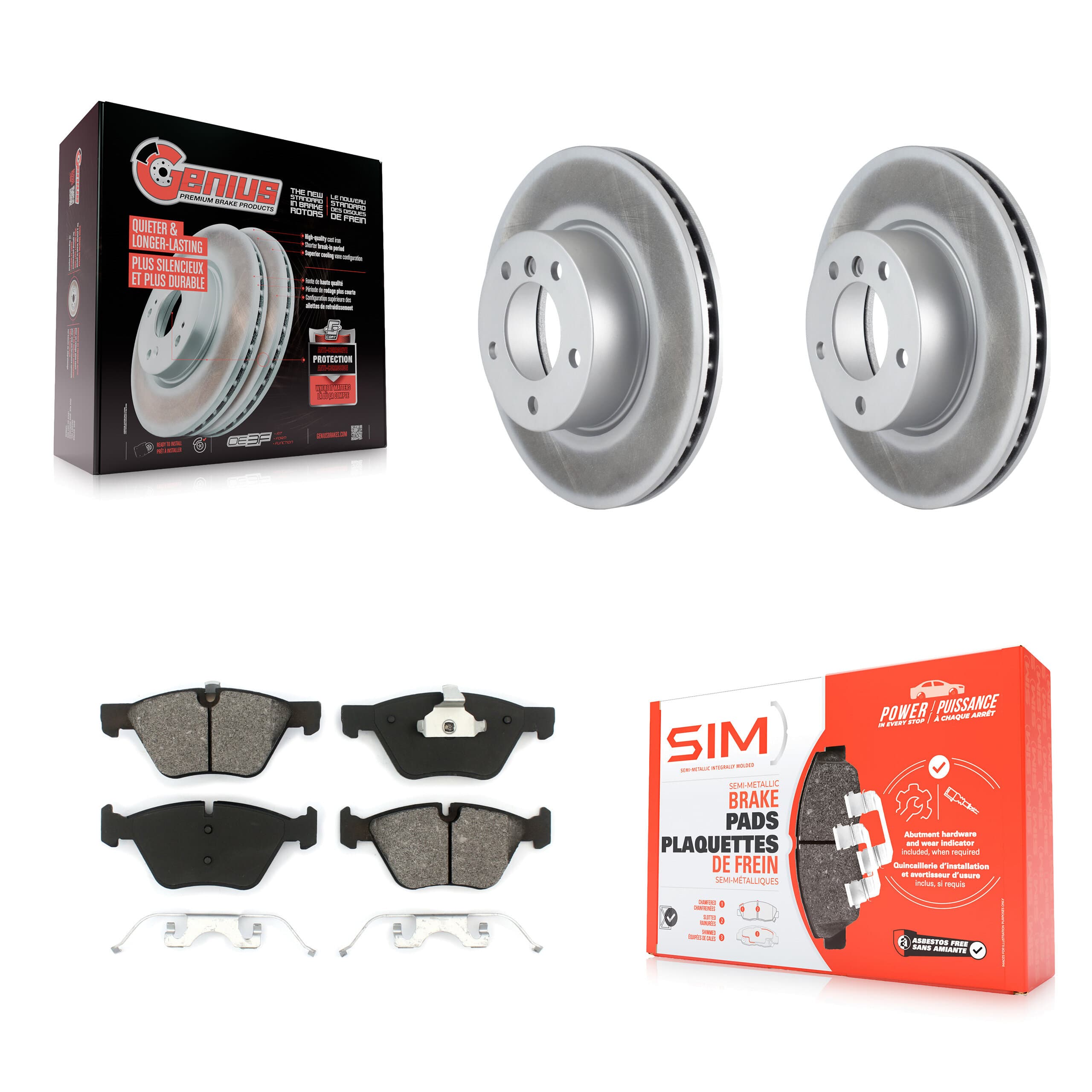 Transit Auto - KGS-100361 - Front Disc Brake Kits image 1