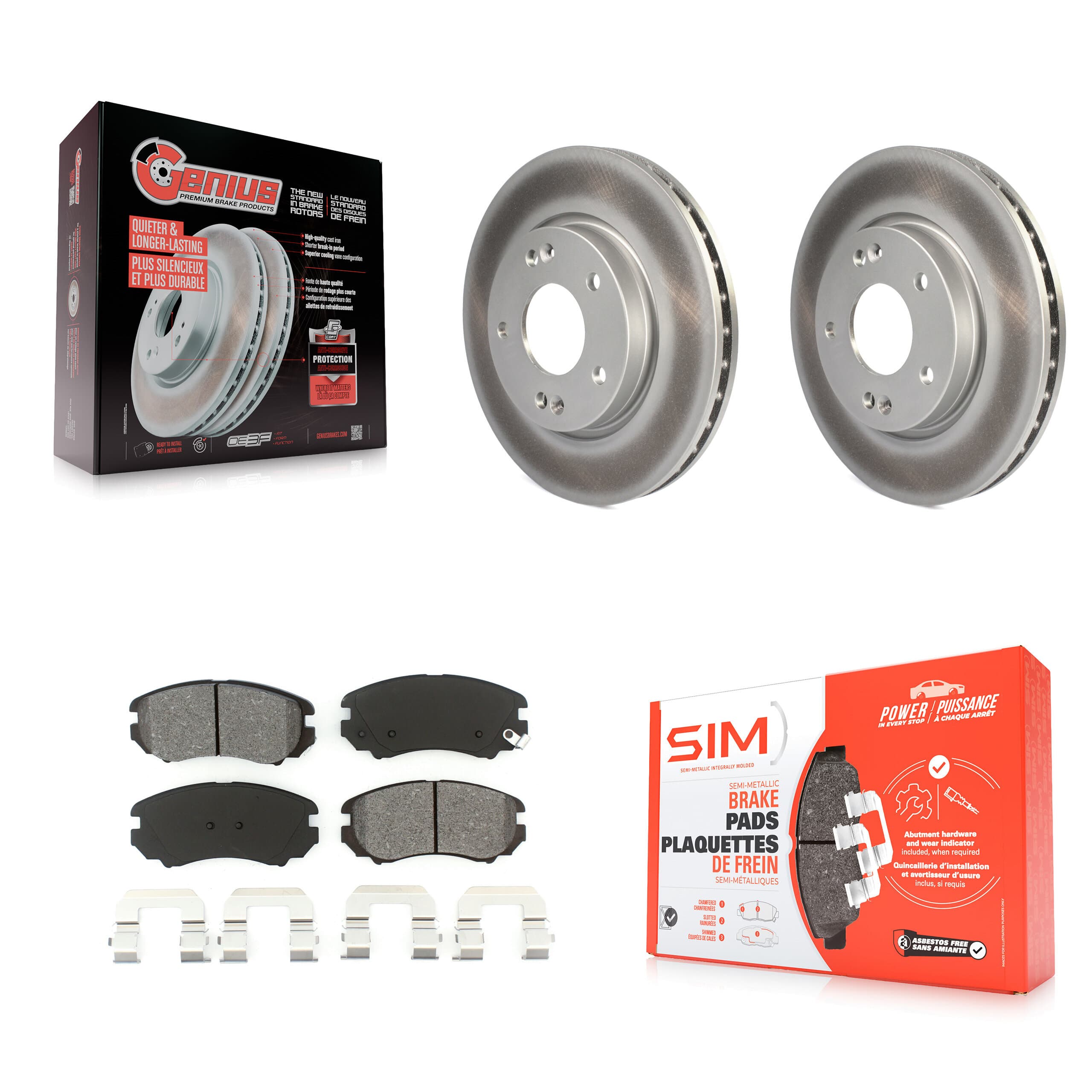 Transit Auto - KGS-100364 - Front Disc Brake Kits image 1