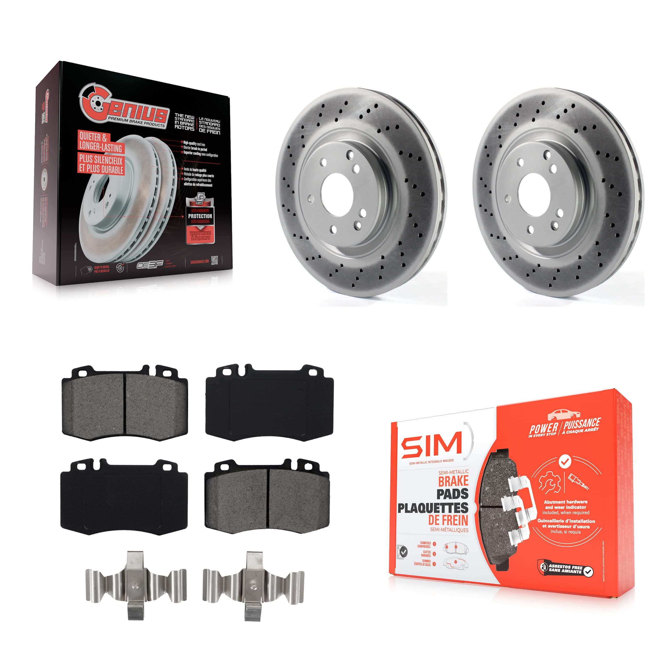 Transit Auto - KGS-100369 - Front Disc Brake Kits image 1