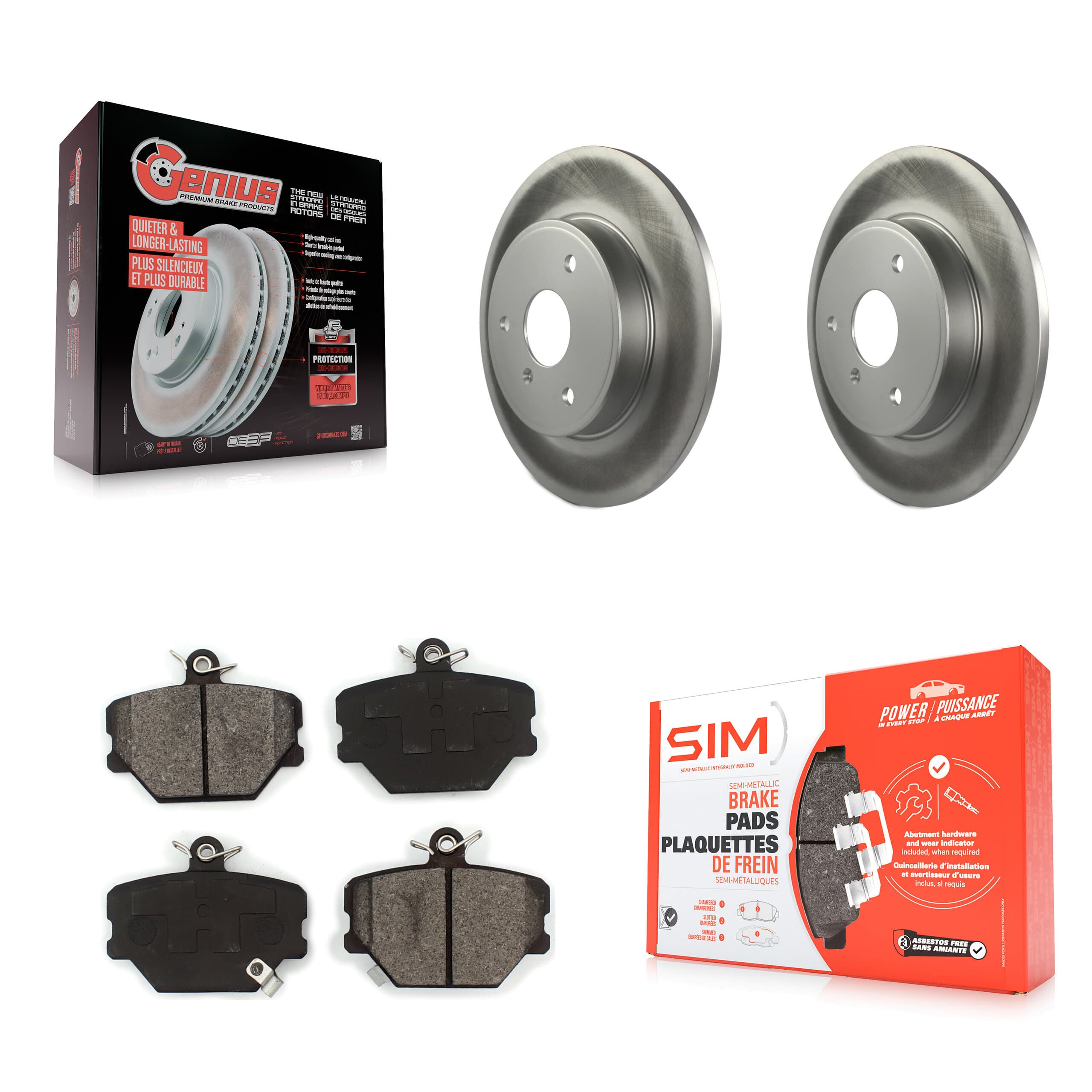 Transit Auto - KGS-100442 - Front Disc Brake Kits image 1