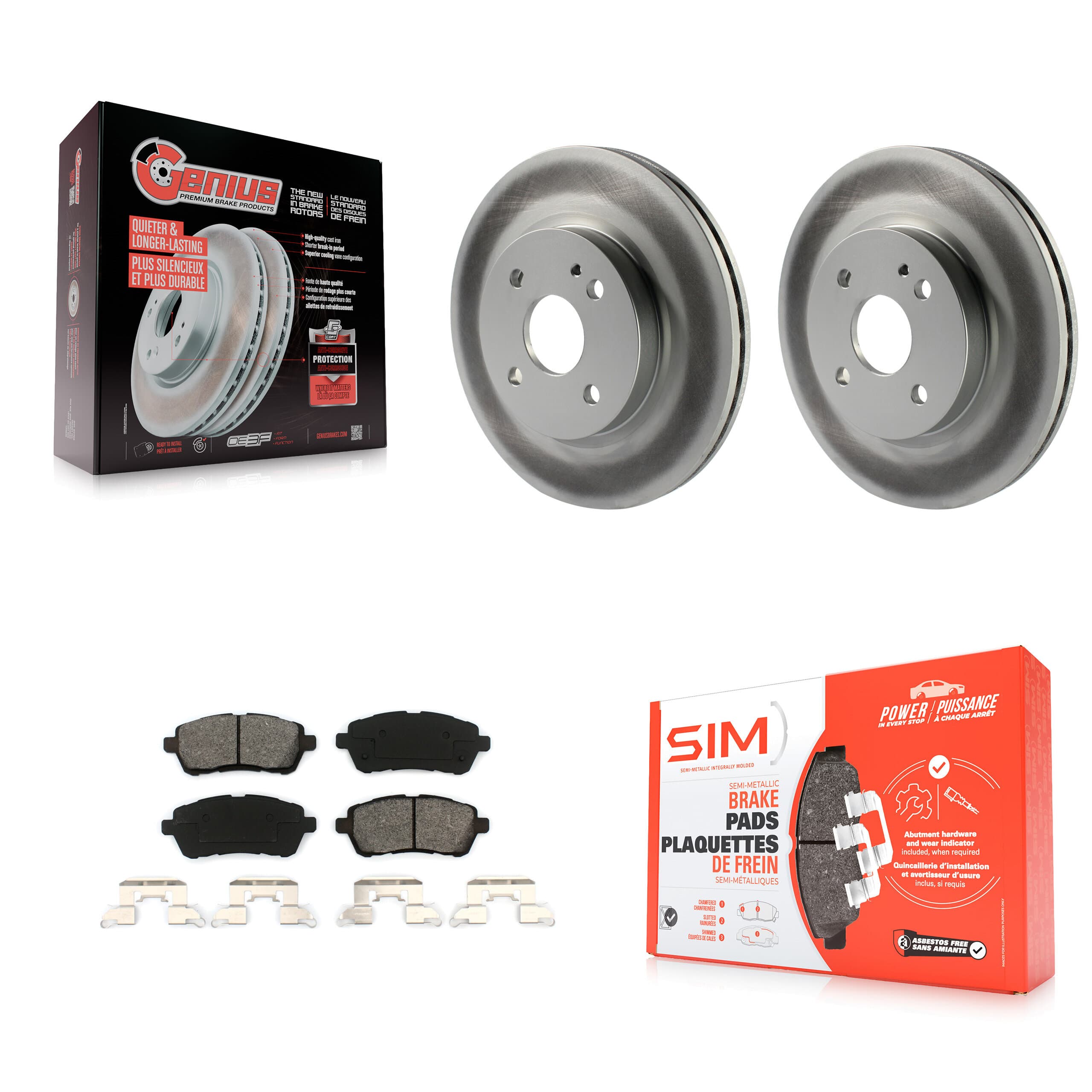 Transit Auto - KGS-100446 - Front Disc Brake Kits image 1