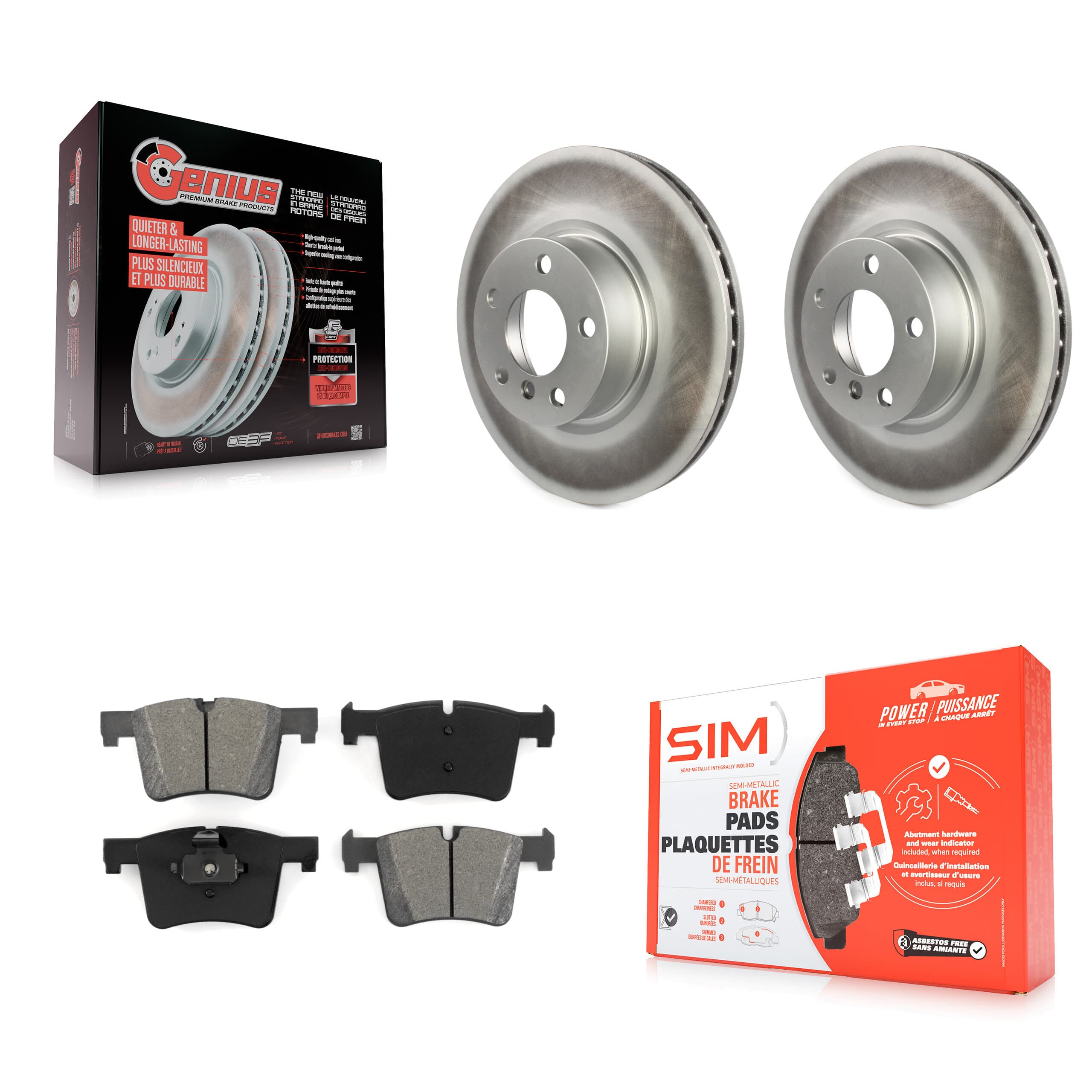 Transit Auto - KGS-100456 - Front Disc Brake Kits image 1