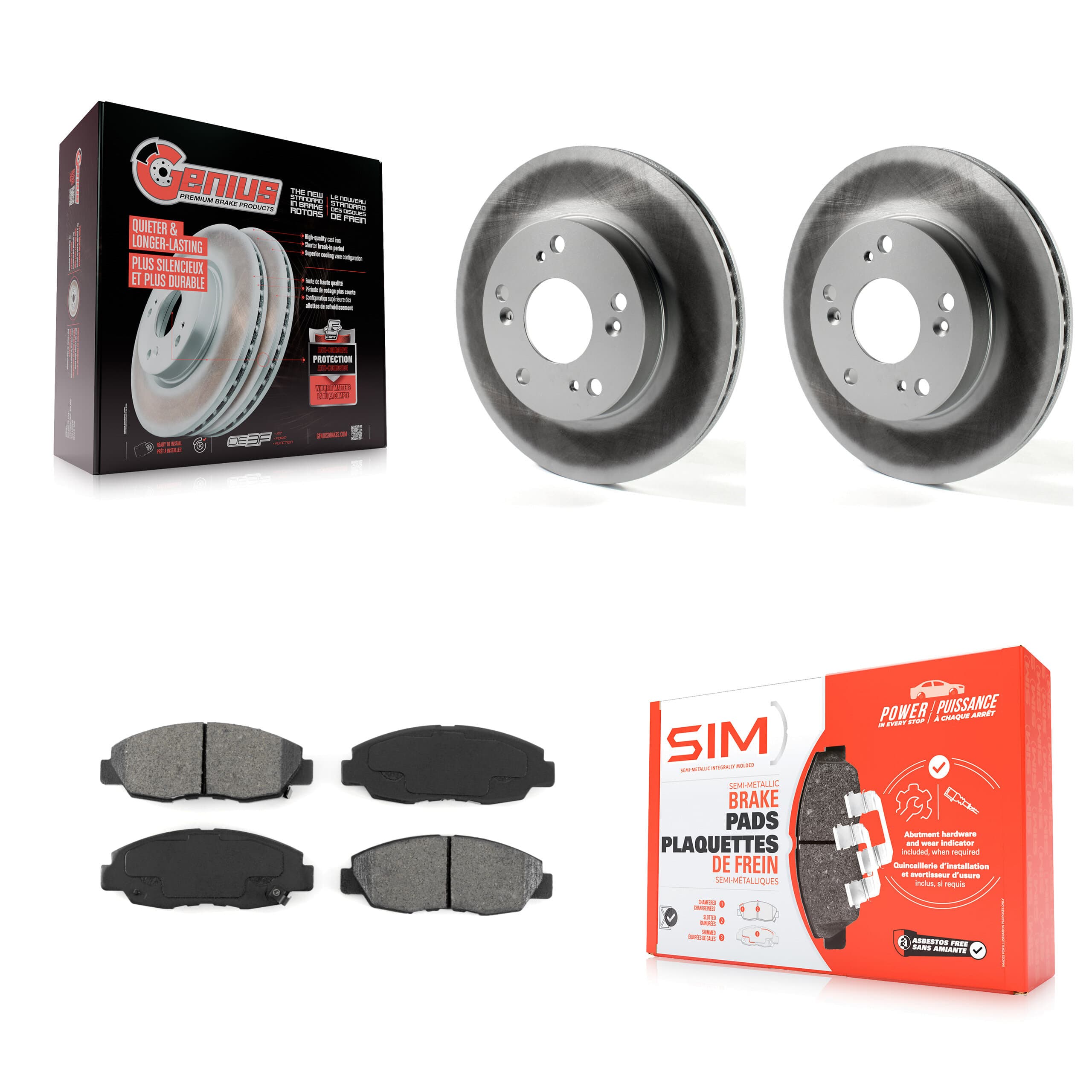 Transit Auto - KGS-100464 - Front Disc Brake Kits image 1