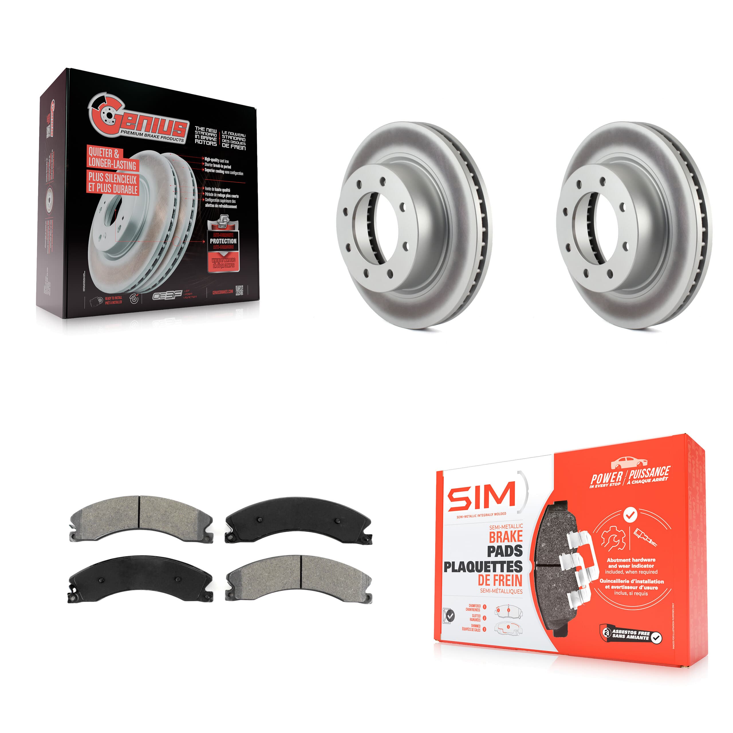 Transit Auto - KGS-100467 - Front Disc Brake Kits image 1