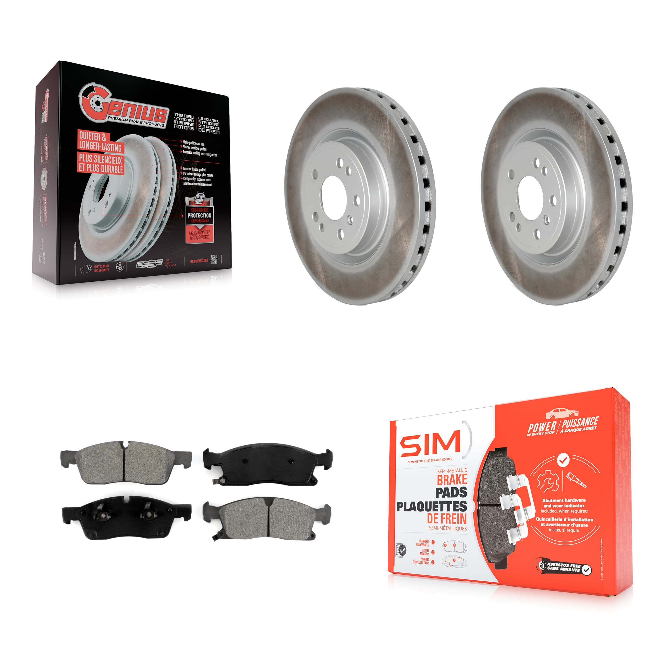 Transit Auto - KGS-100471 - Front Disc Brake Kits image 1