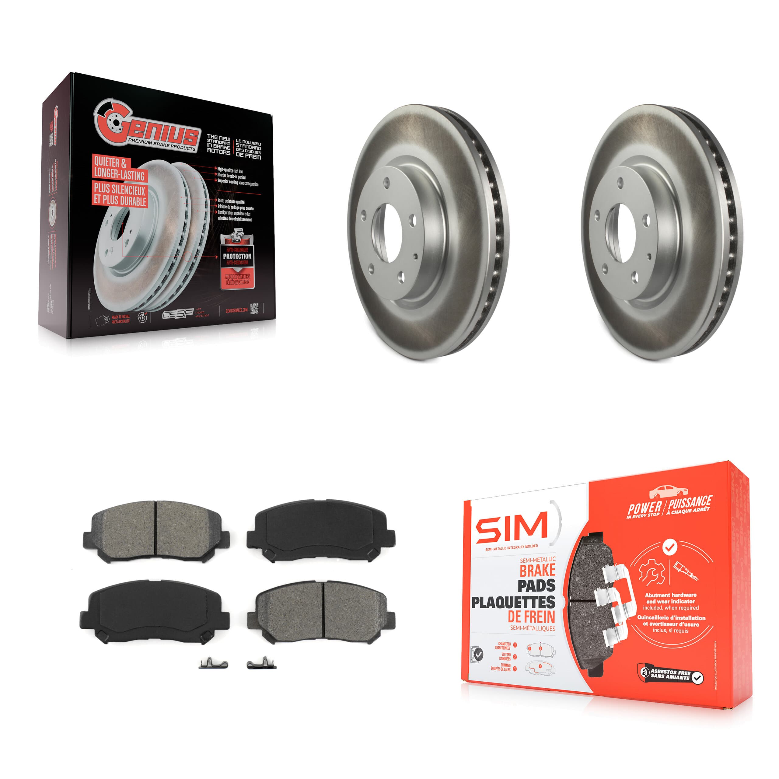 Transit Auto - KGS-100477 - Front Disc Brake Kits image 1