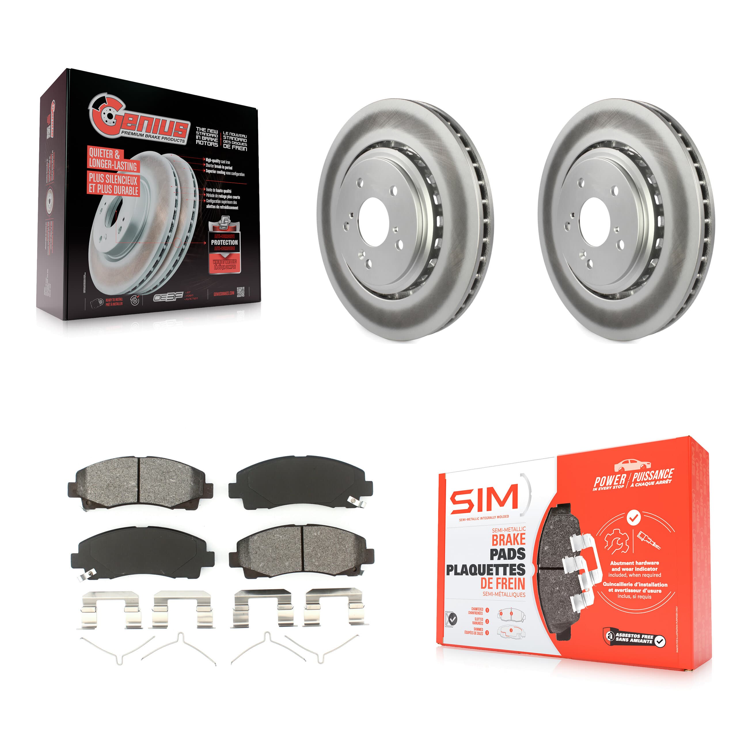 Transit Auto - KGS-100488 - Front Disc Brake Kits image 1
