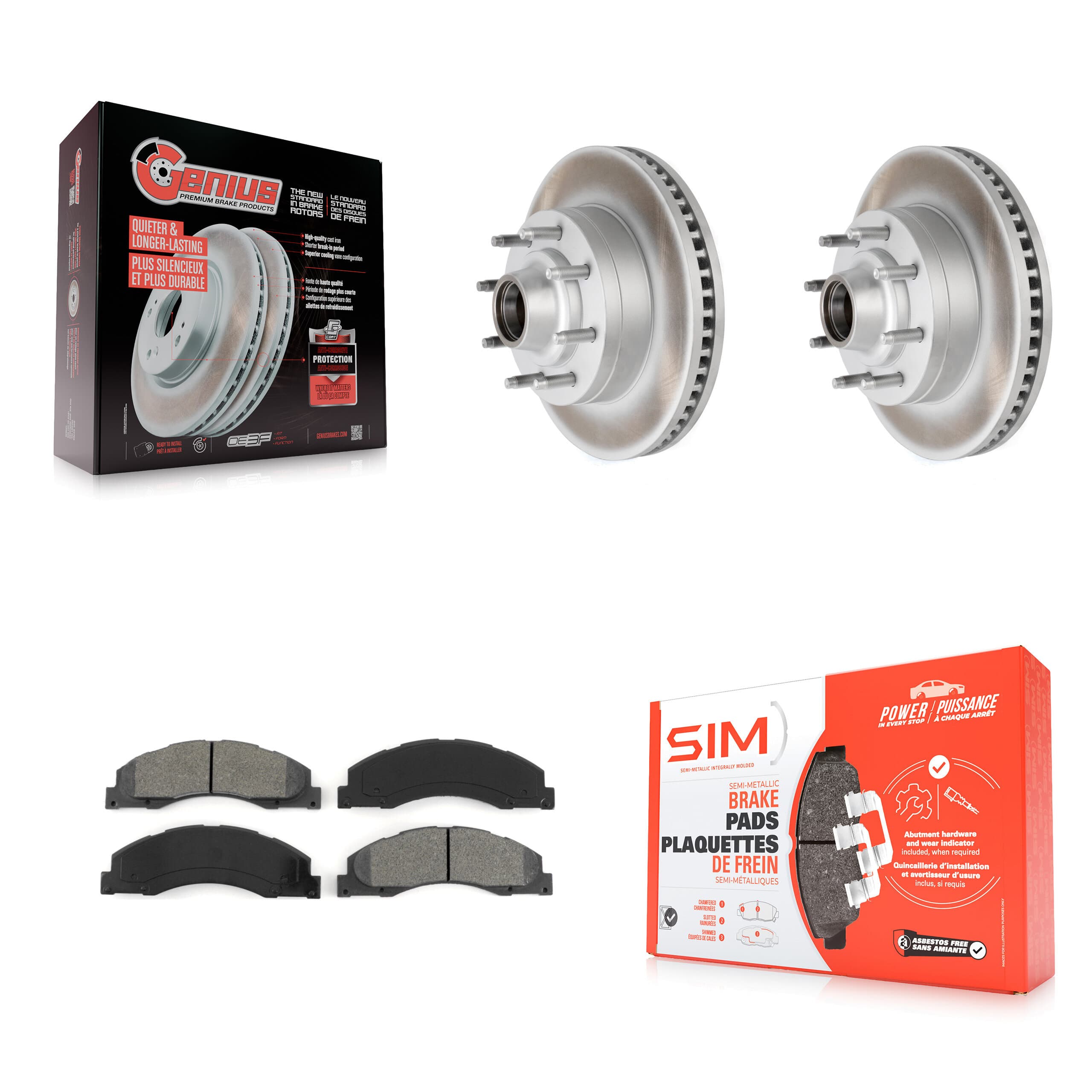 Transit Auto - KGS-100532 - Front Disc Brake Kits image 1