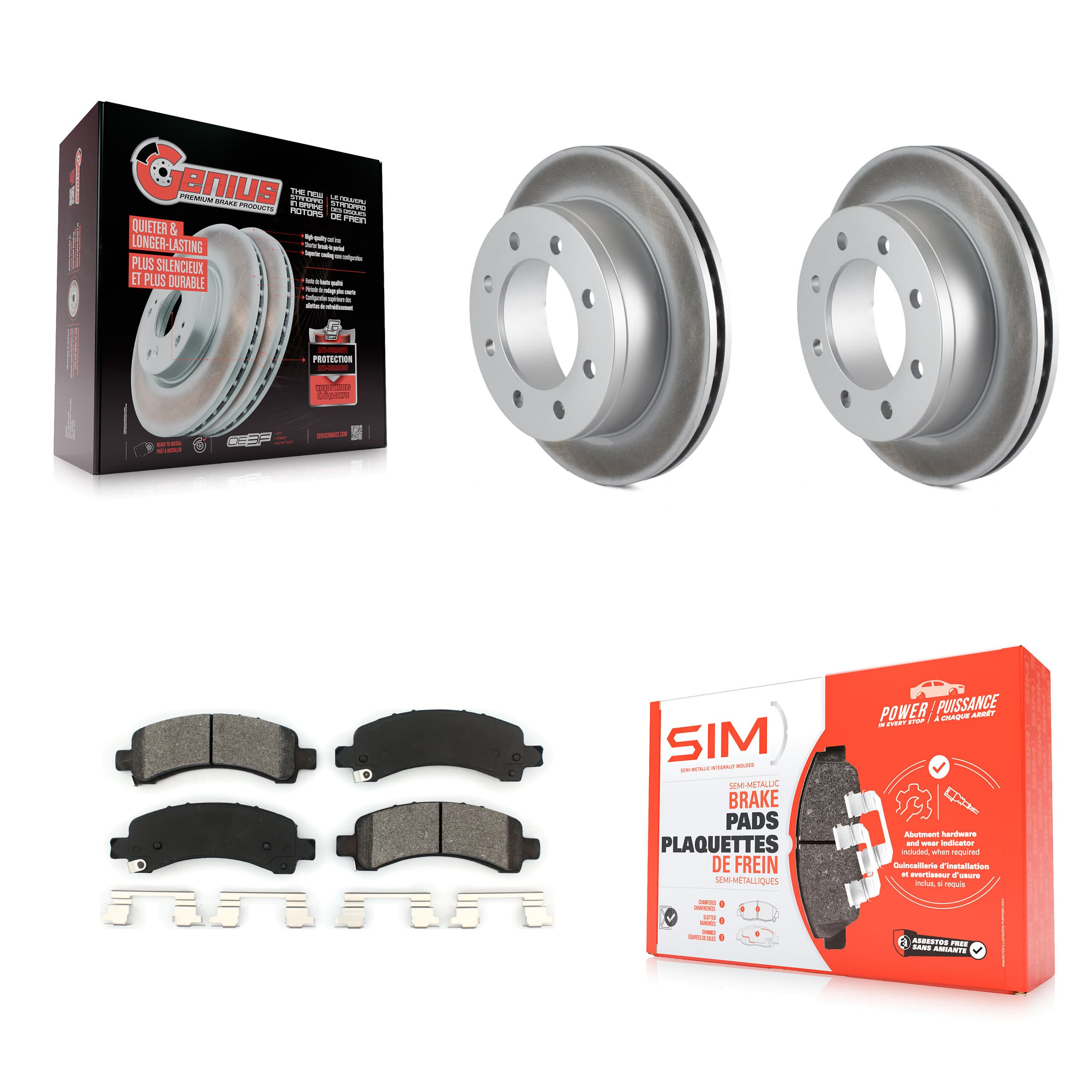 Transit Auto - KGS-101128 - Rear Disc Brake Kits image 1