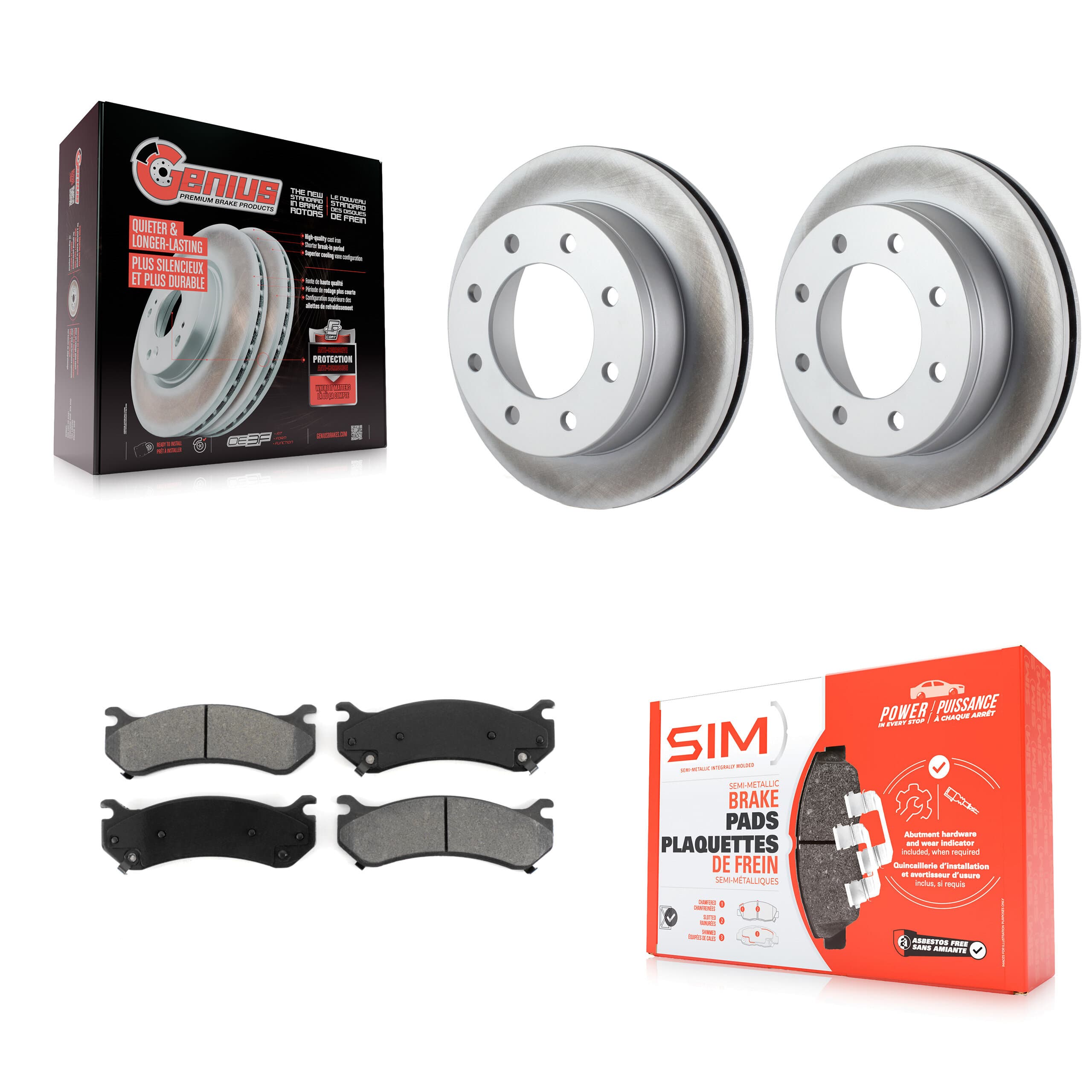 Transit Auto - KGS-101129 - Rear Disc Brake Kits image 1