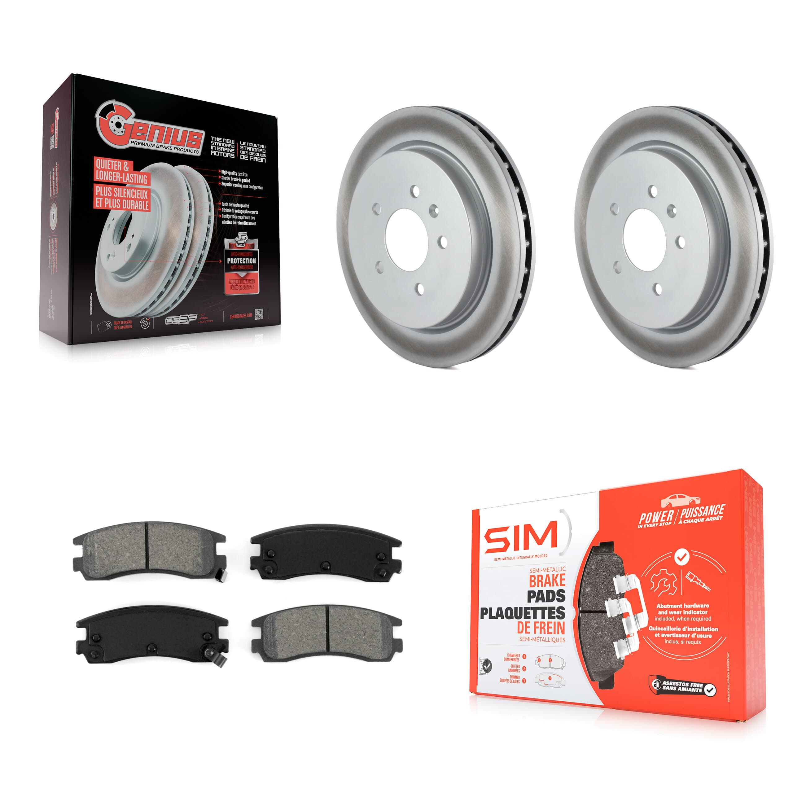 Transit Auto - KGS-101141 - Rear Disc Brake Kits image 1
